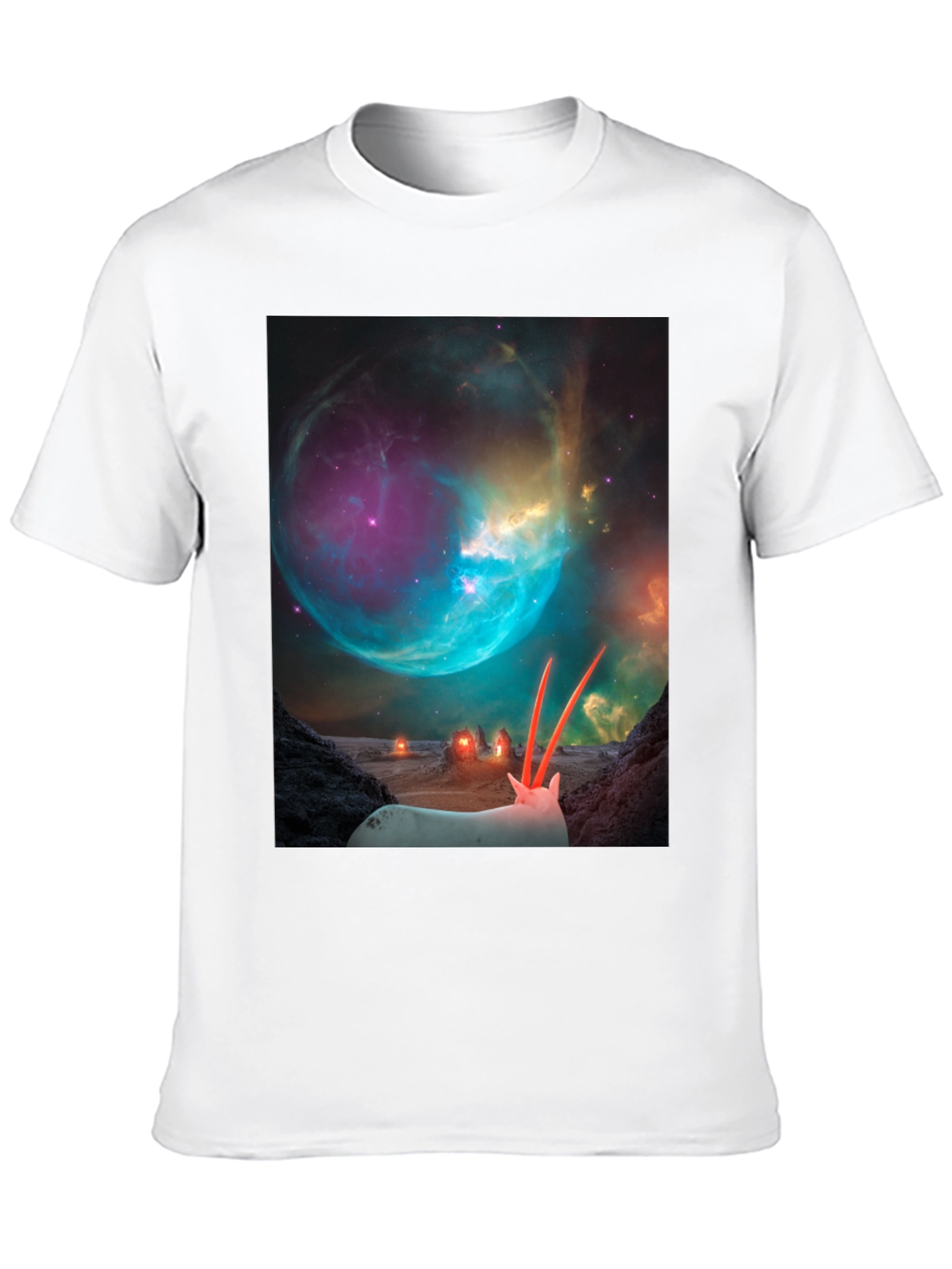 Sci-Fi Alien Landscape T-Shirt