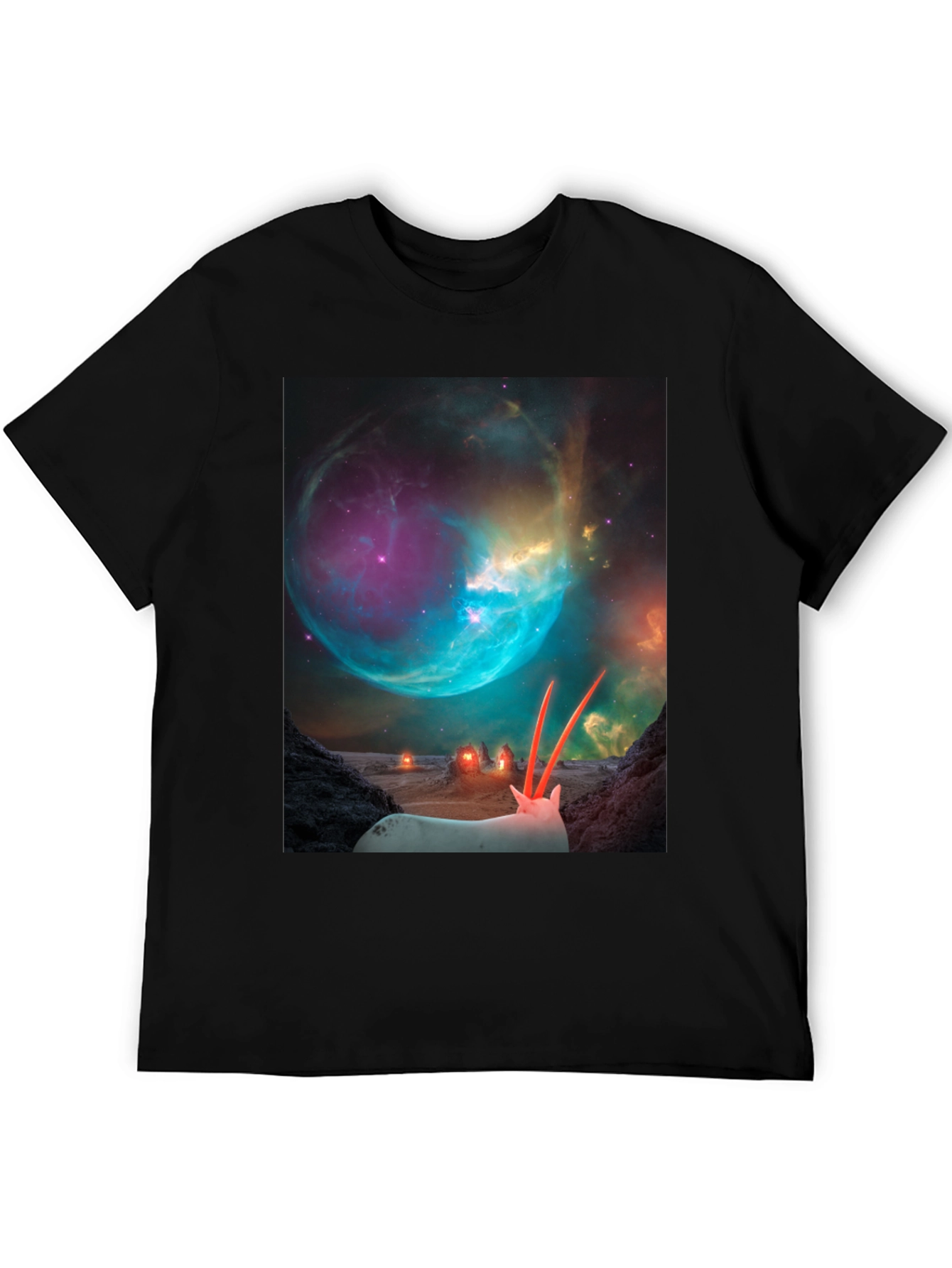 Sci-Fi Alien Landscape T-Shirt