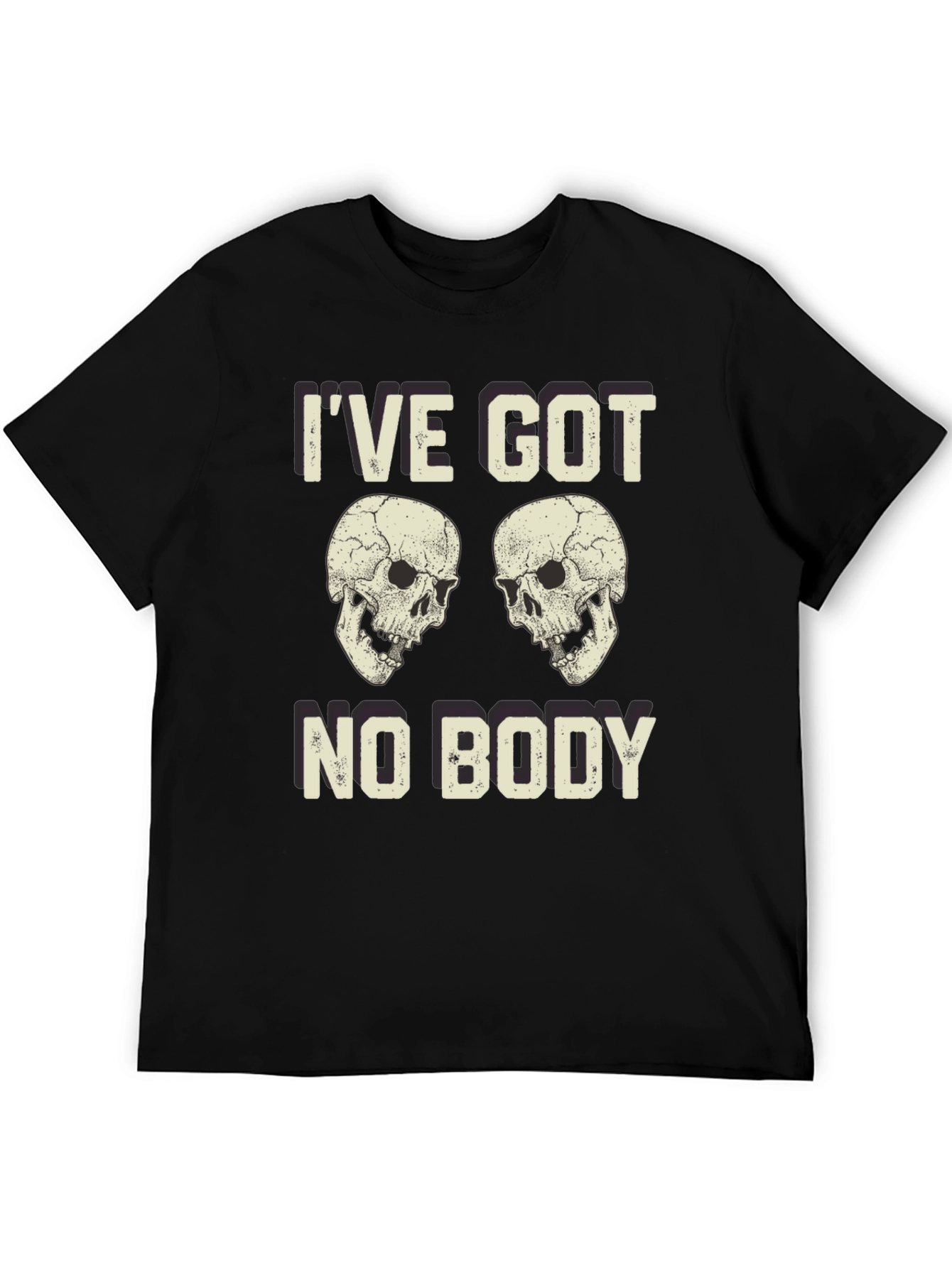 Ive Got No Body Skull Graphic T-Shirt