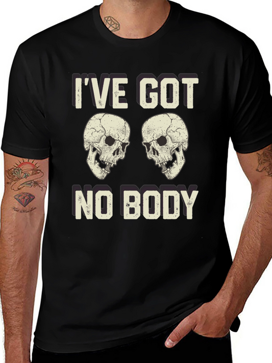 Ive Got No Body Skull Graphic T-Shirt