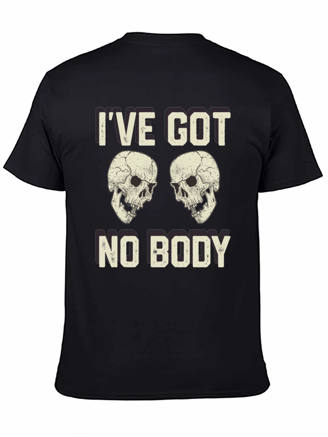Ive Got No Body Skull Graphic T-Shirt