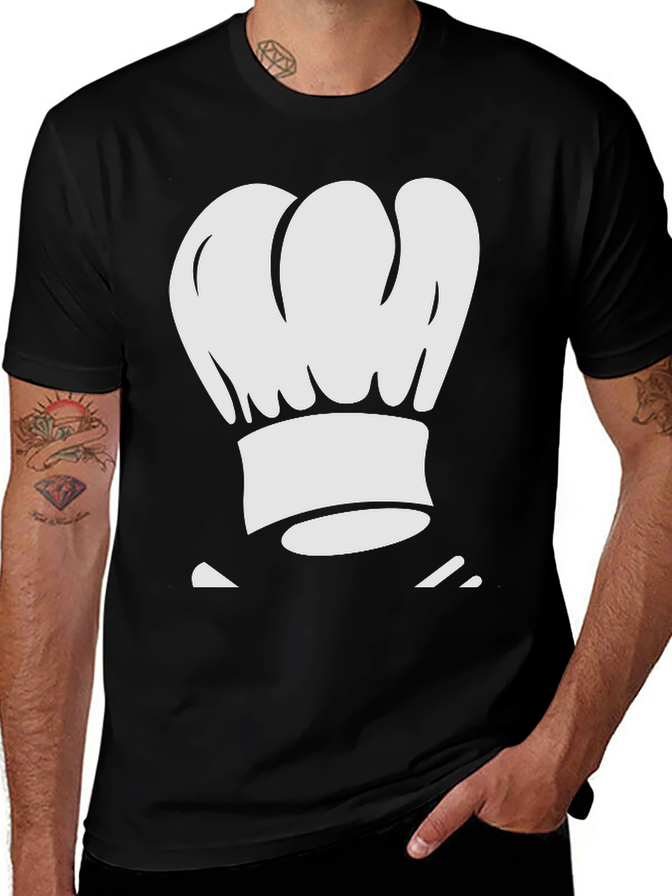 Chef Hat Graphic T-Shirt