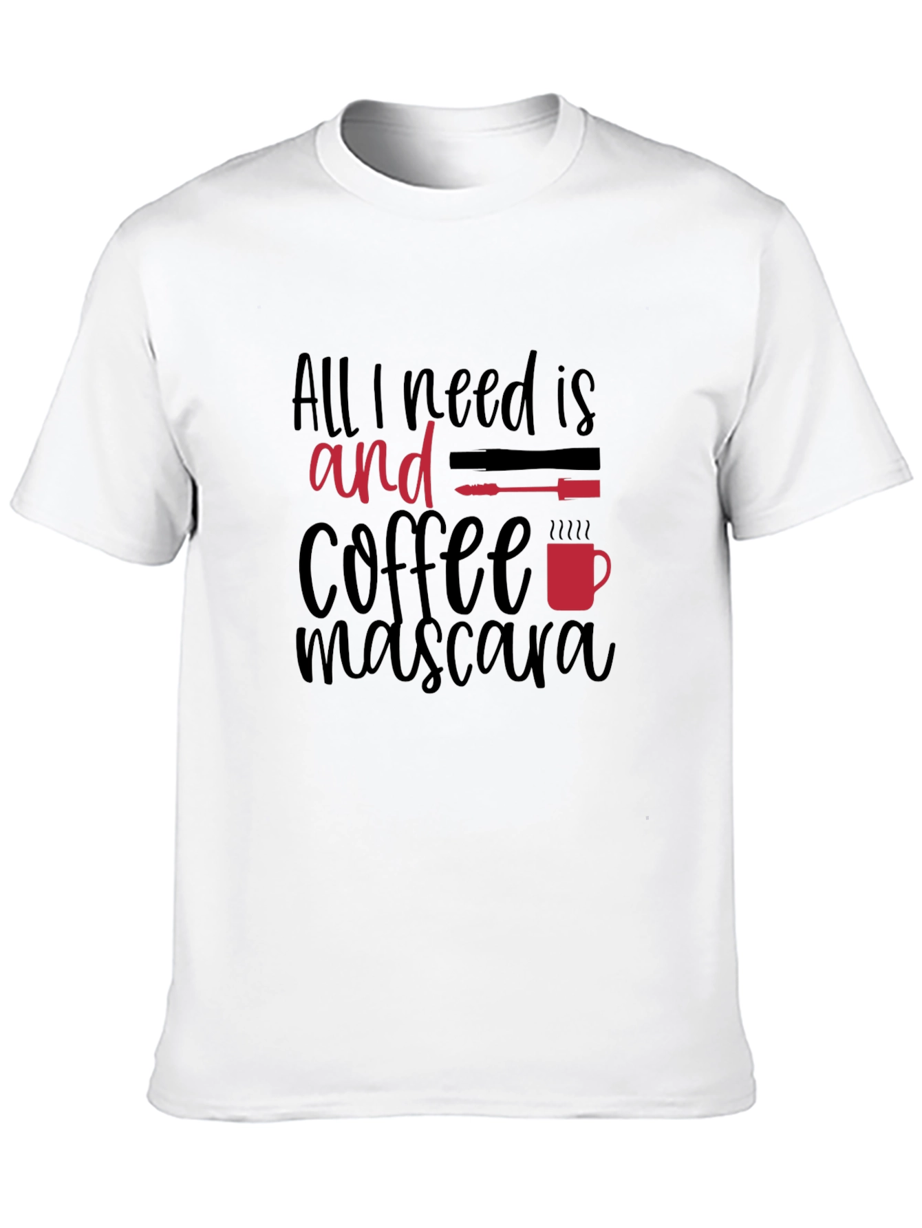 Coffee & Mascara Graphic T-Shirt