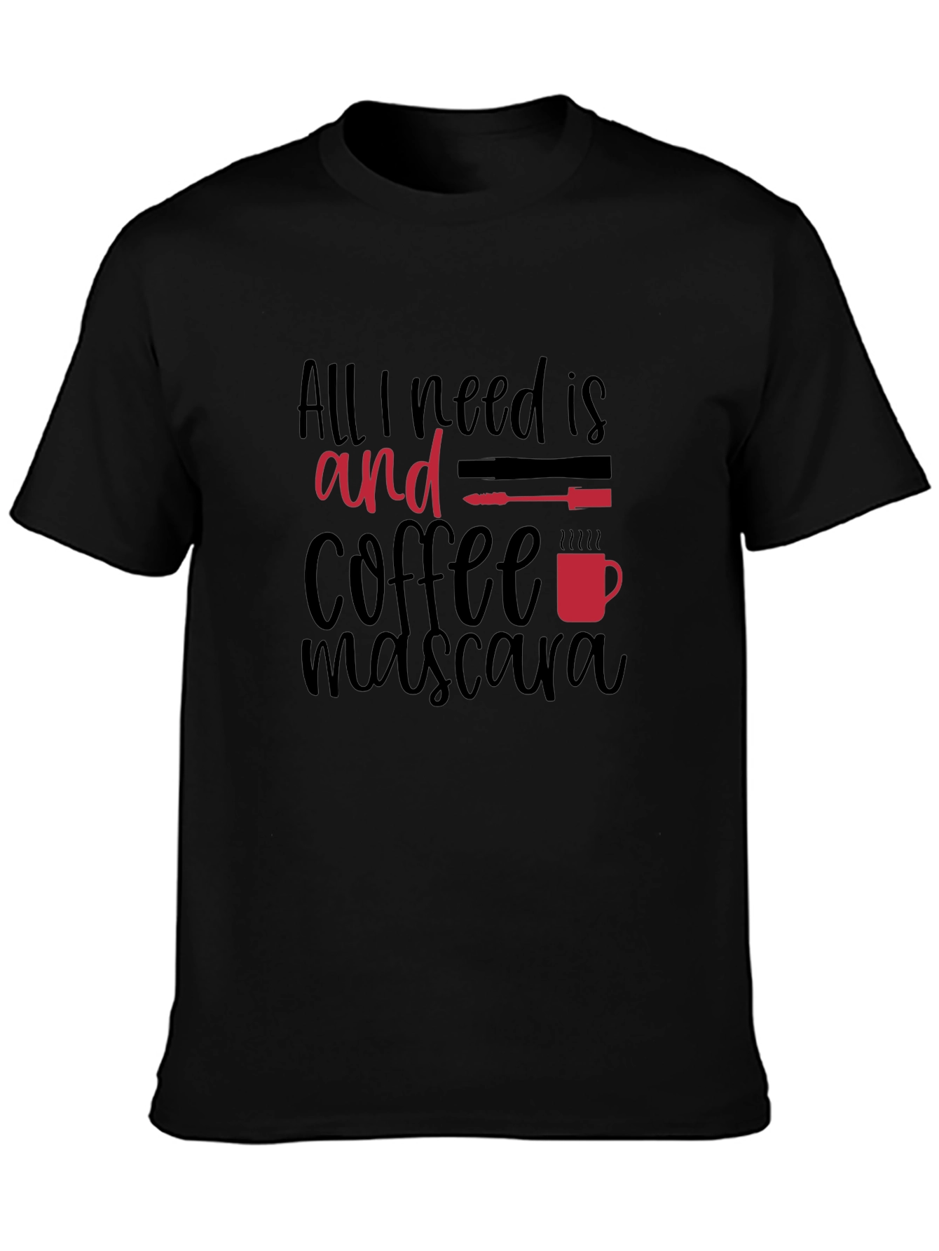Coffee & Mascara Graphic T-Shirt