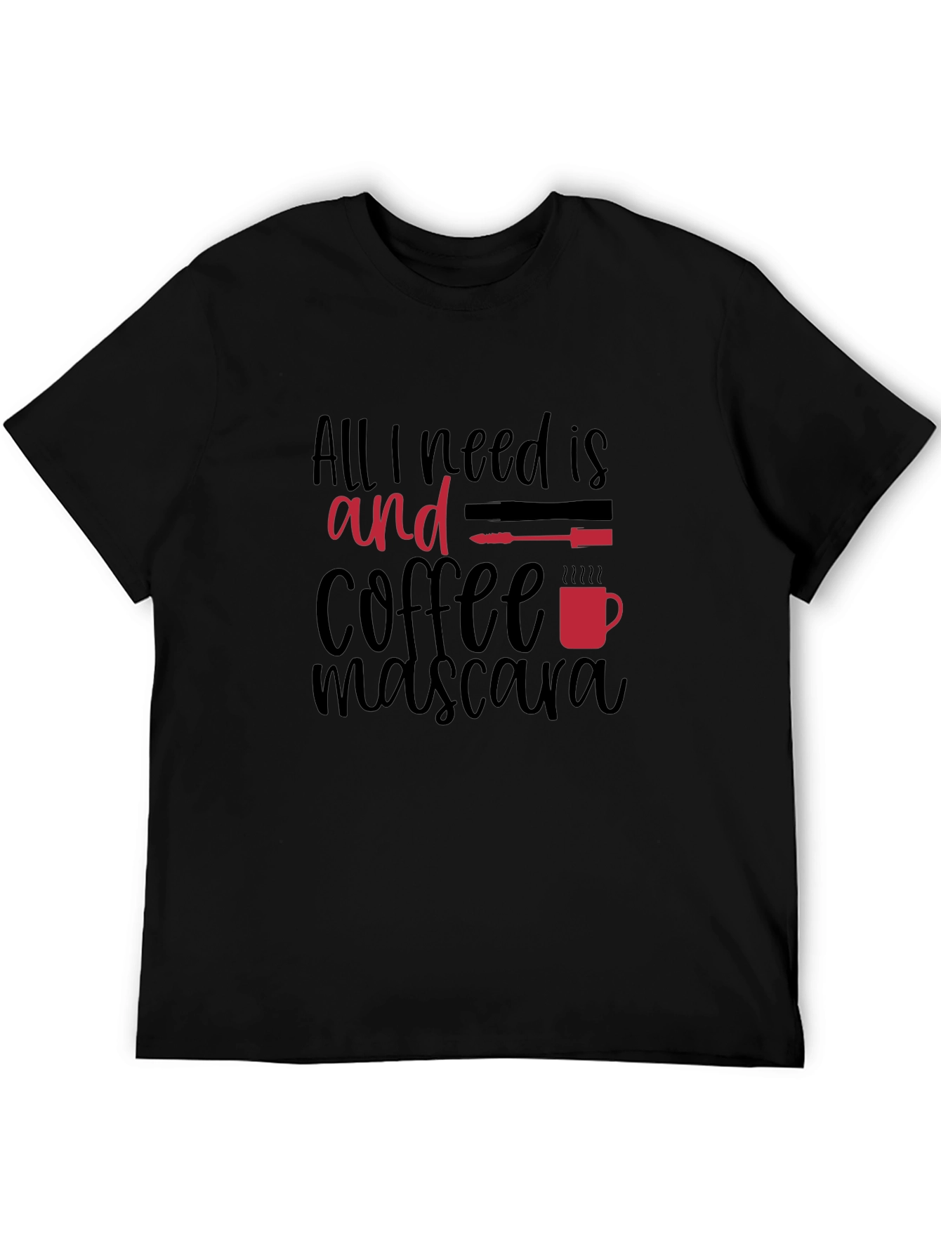 Coffee & Mascara Graphic T-Shirt