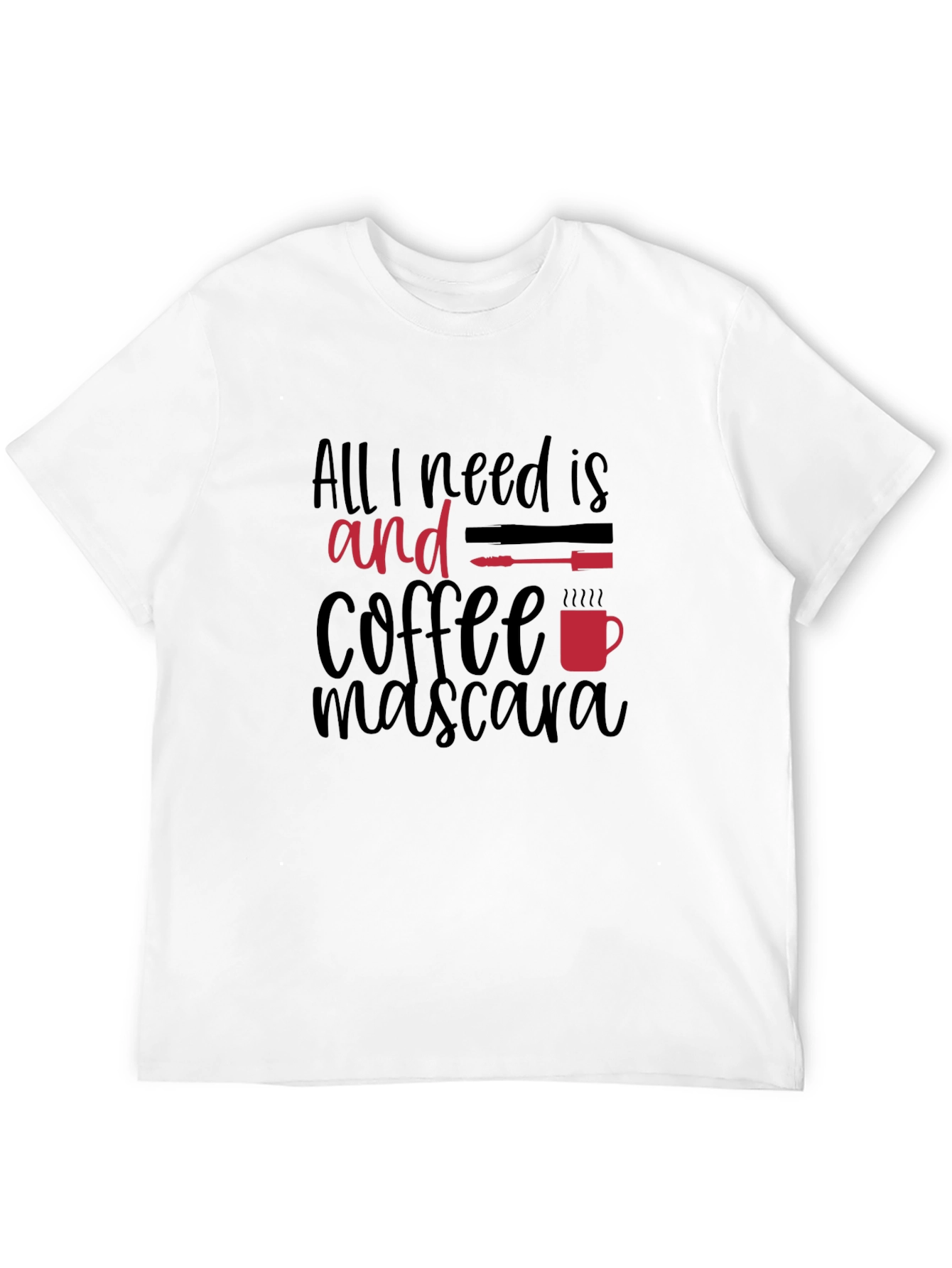 Coffee & Mascara Graphic T-Shirt
