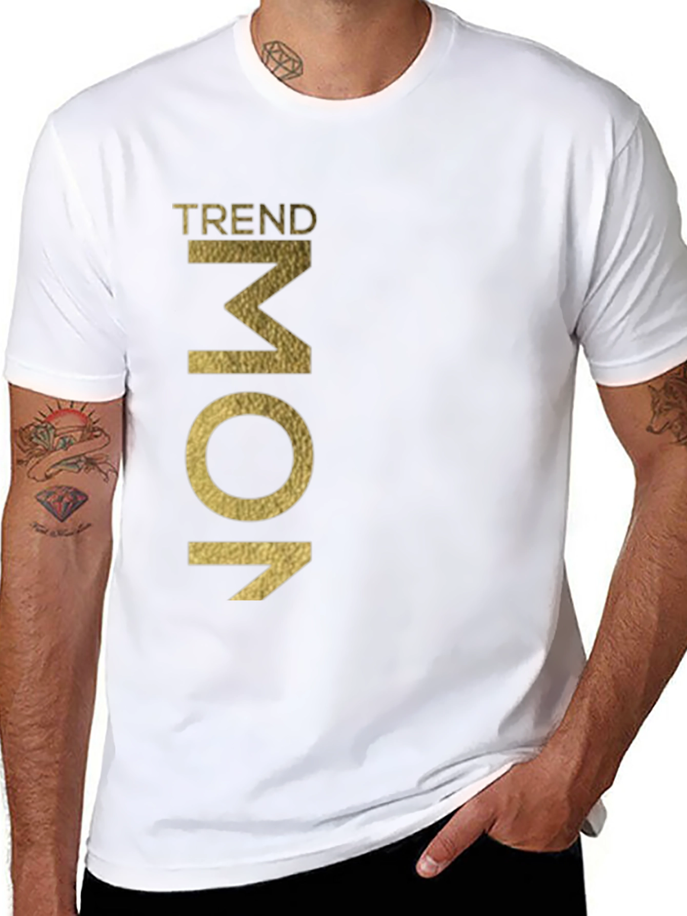 Trendy Mom Black Graphic Tee