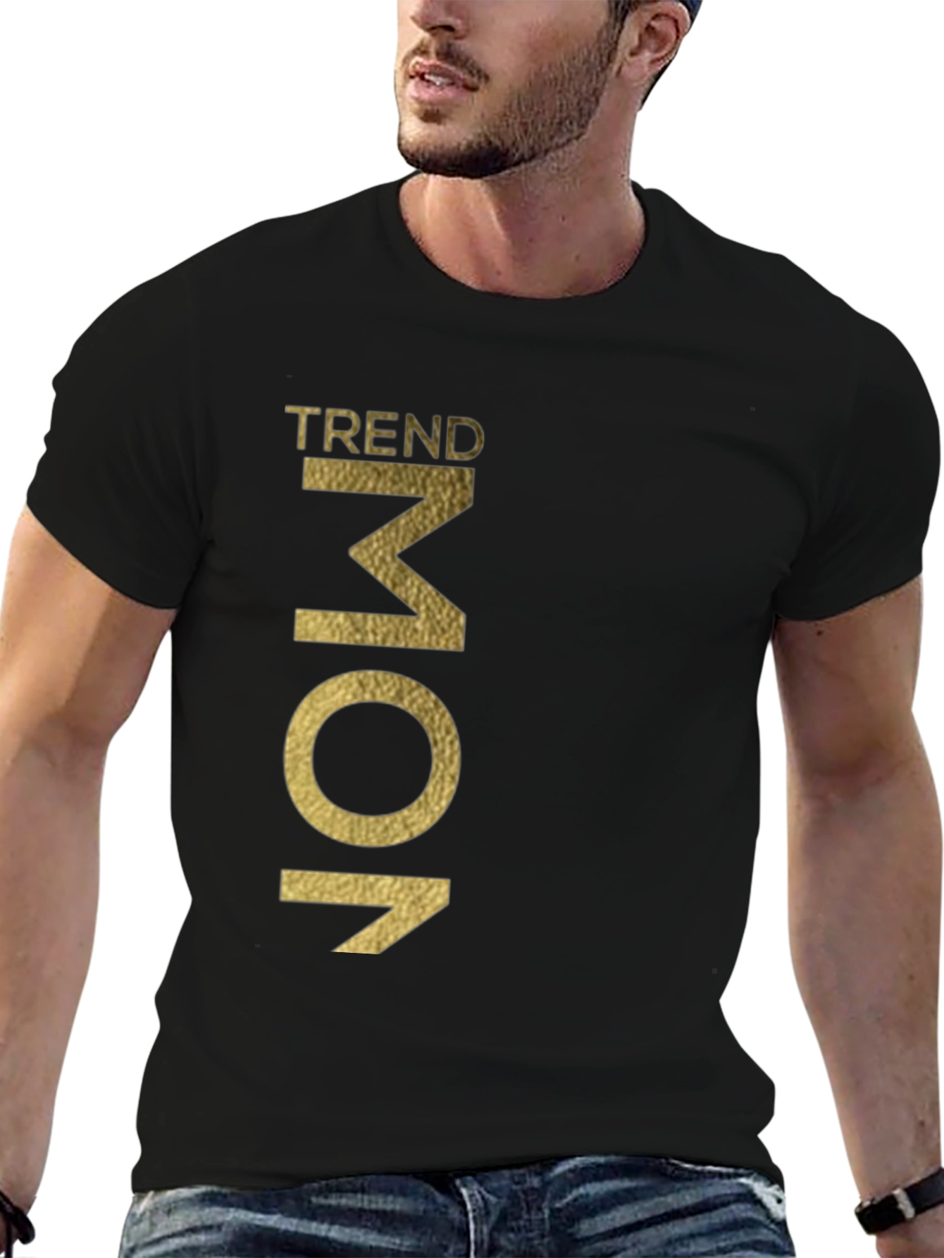 Trendy Mom Black Graphic Tee