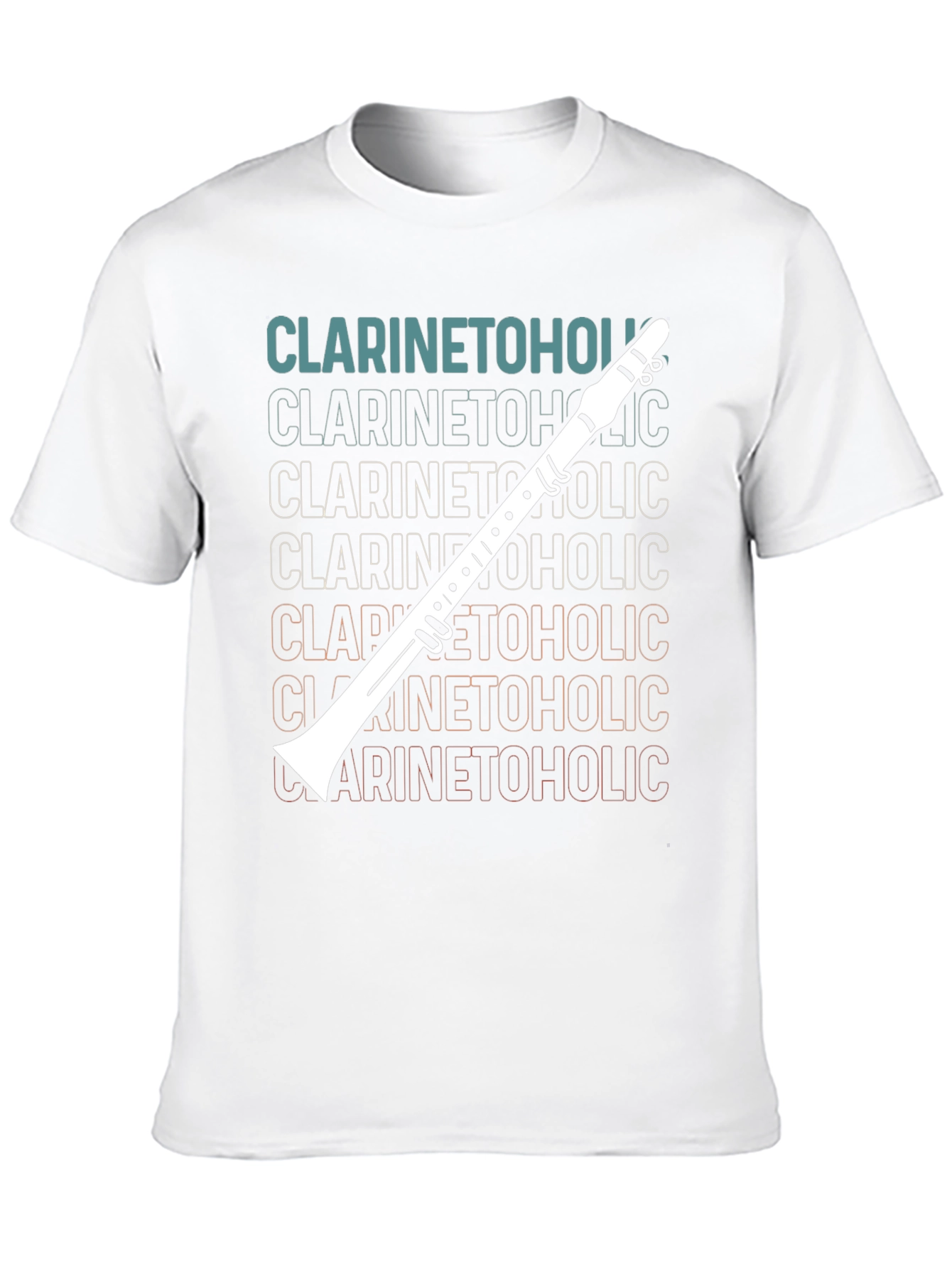 Clarineteholic T-Shirt - Music Lover Apparel