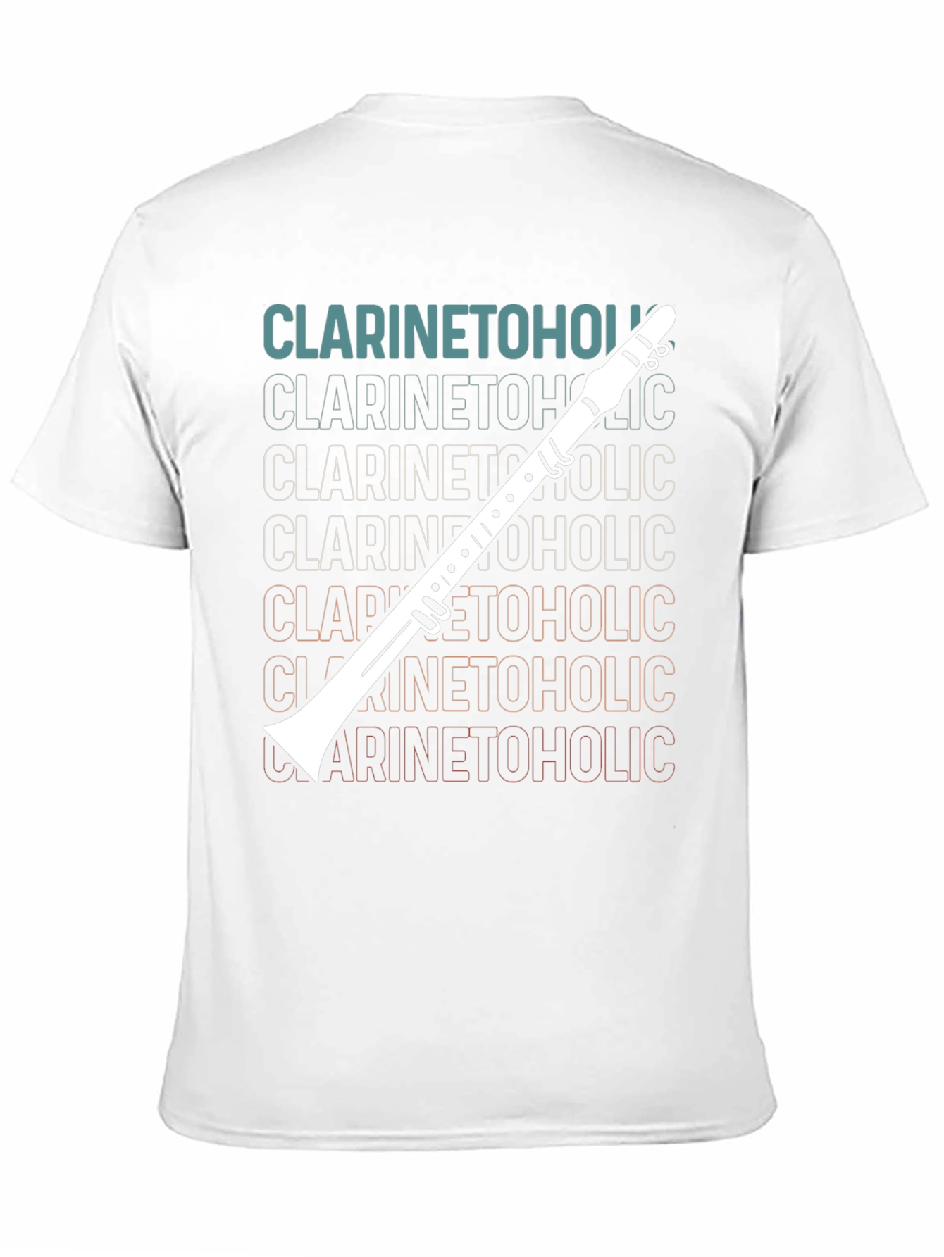 Clarineteholic T-Shirt - Music Lover Apparel