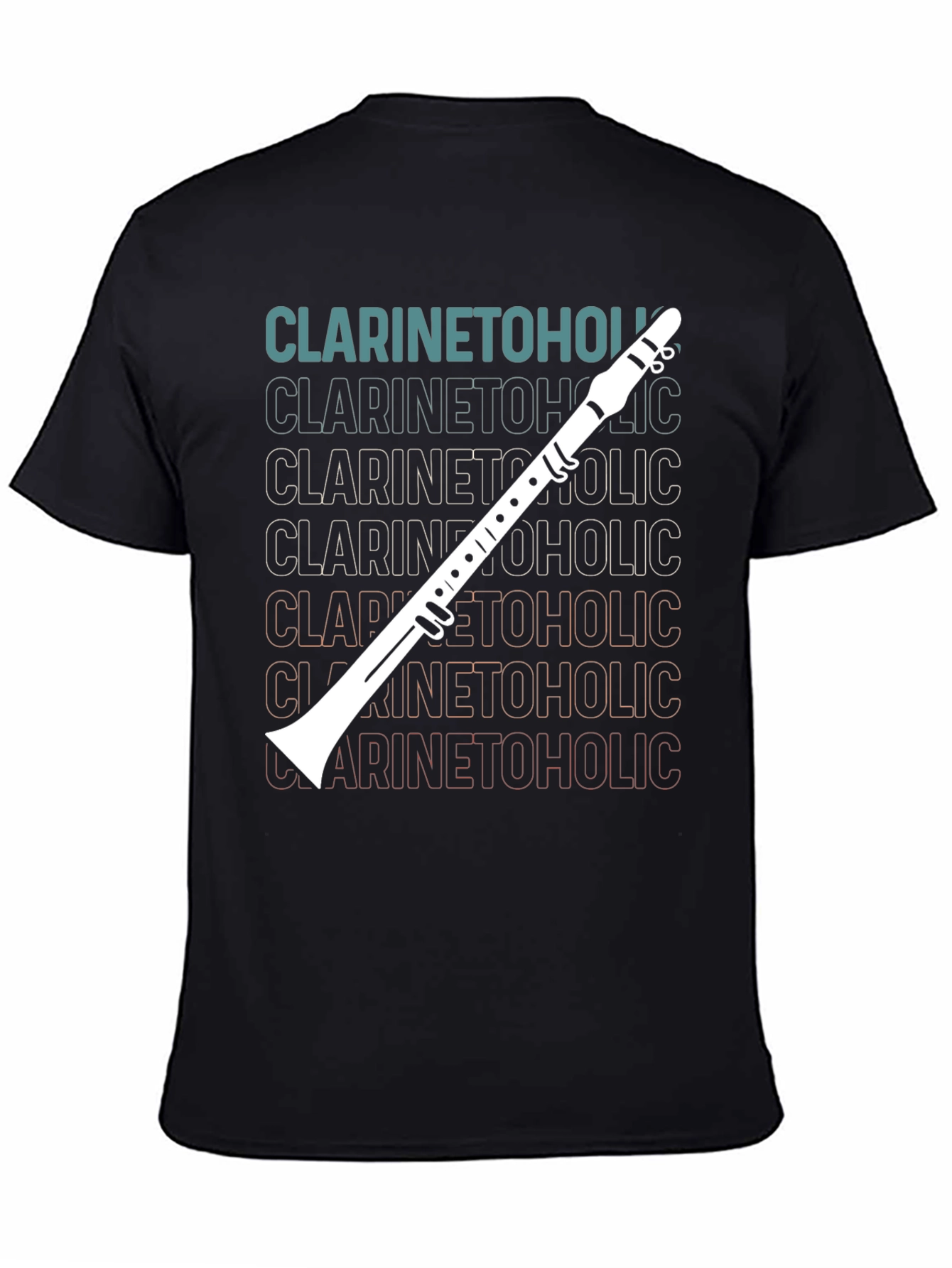 Clarineteholic T-Shirt - Music Lover Apparel