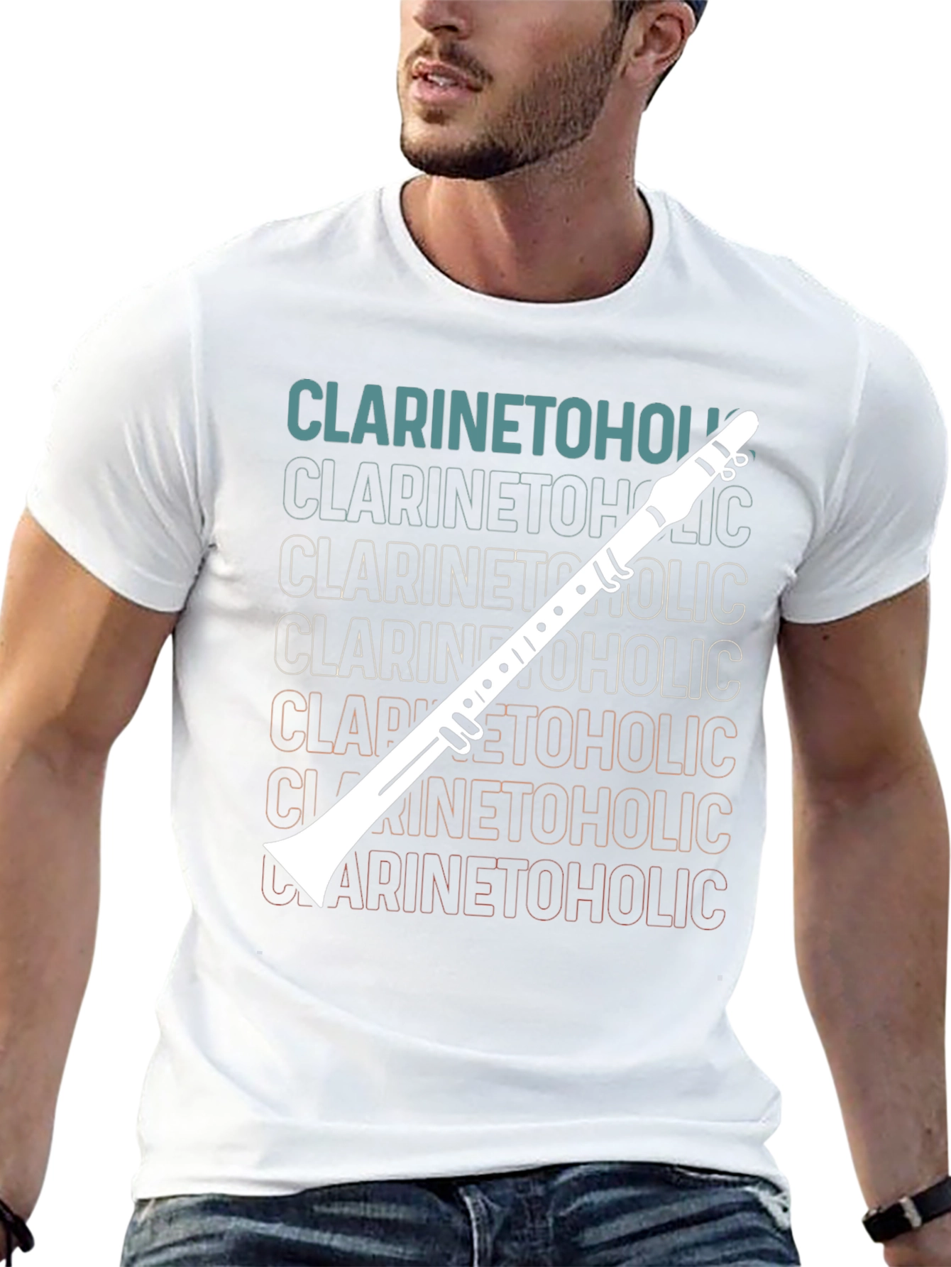 Clarineteholic T-Shirt - Music Lover Apparel