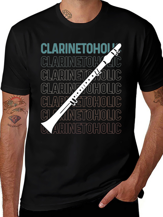 Clarineteholic T-Shirt - Music Lover Apparel