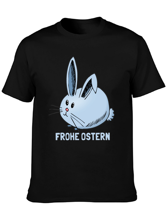 Frohe Ostern Bunny T-Shirt - Happy Easter Rabbit Tee