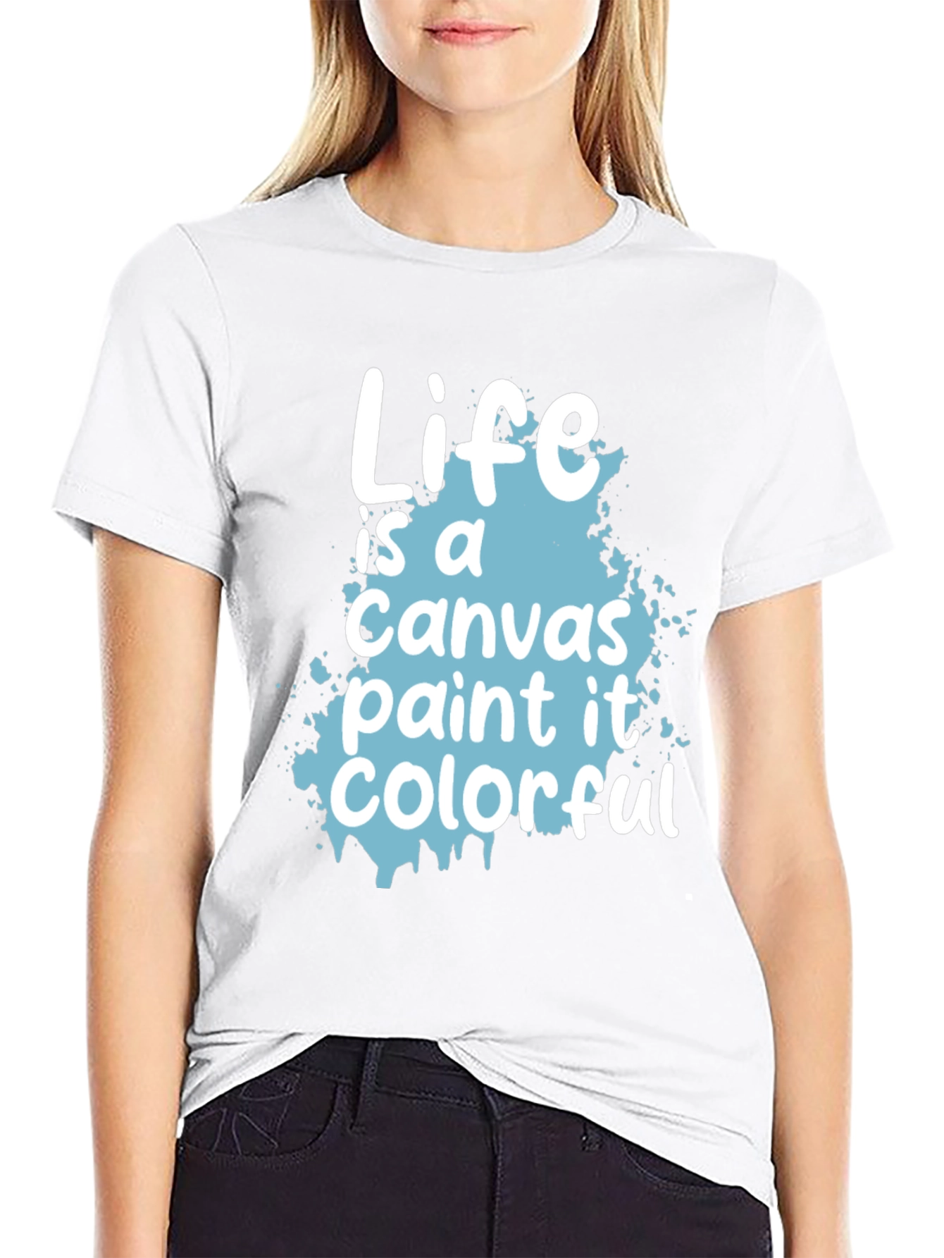 Life Is a Canvas Graphic Tee