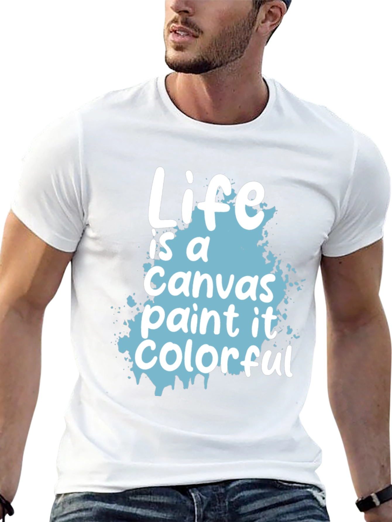 Life Is a Canvas Graphic Tee