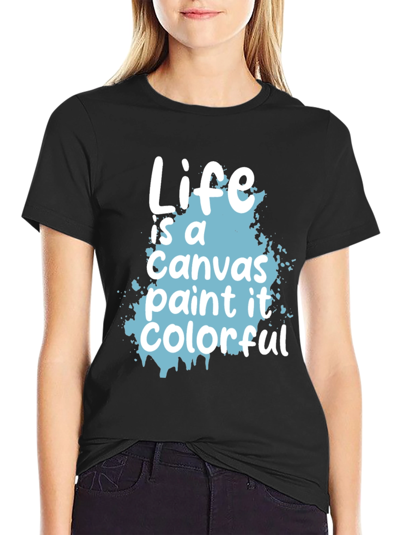 Life Is a Canvas Graphic Tee