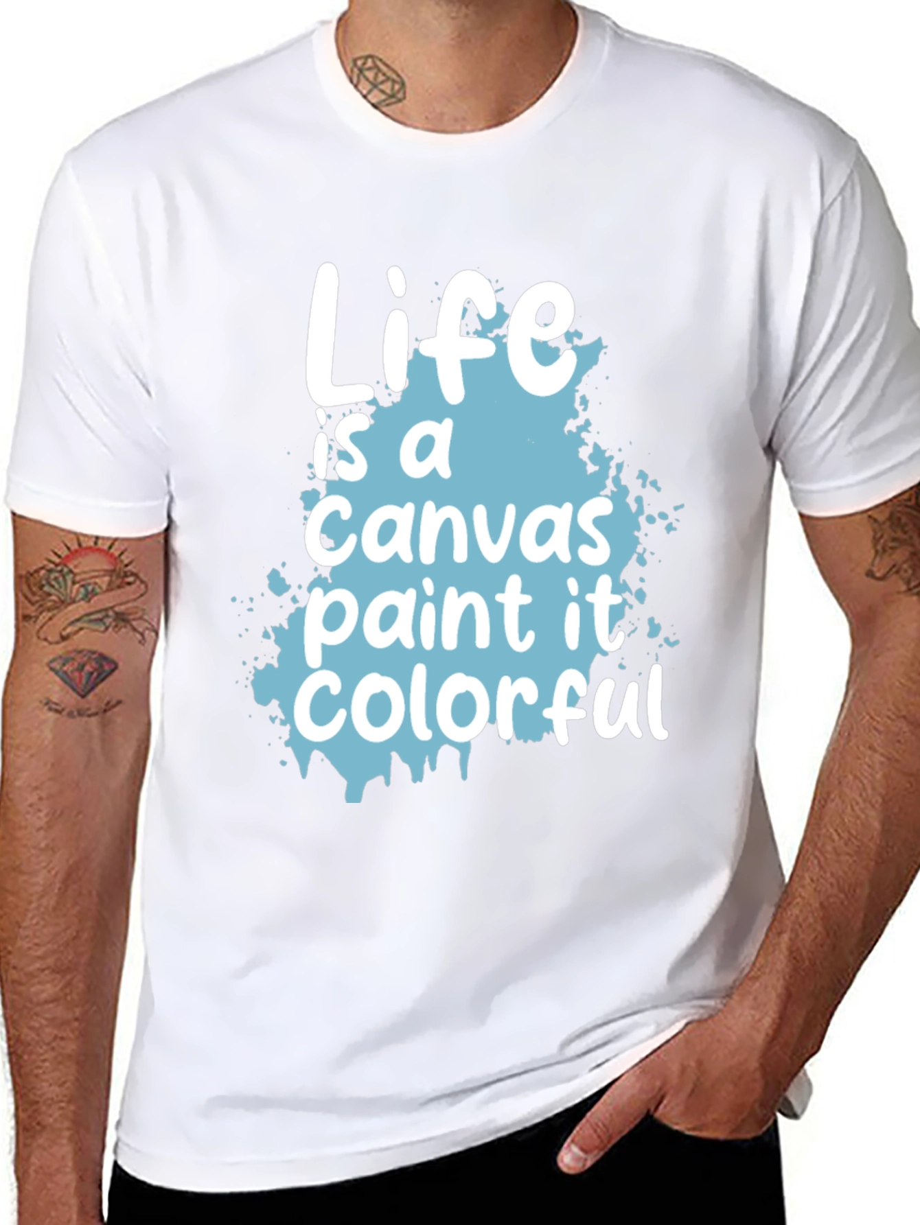 Life Is a Canvas Graphic Tee