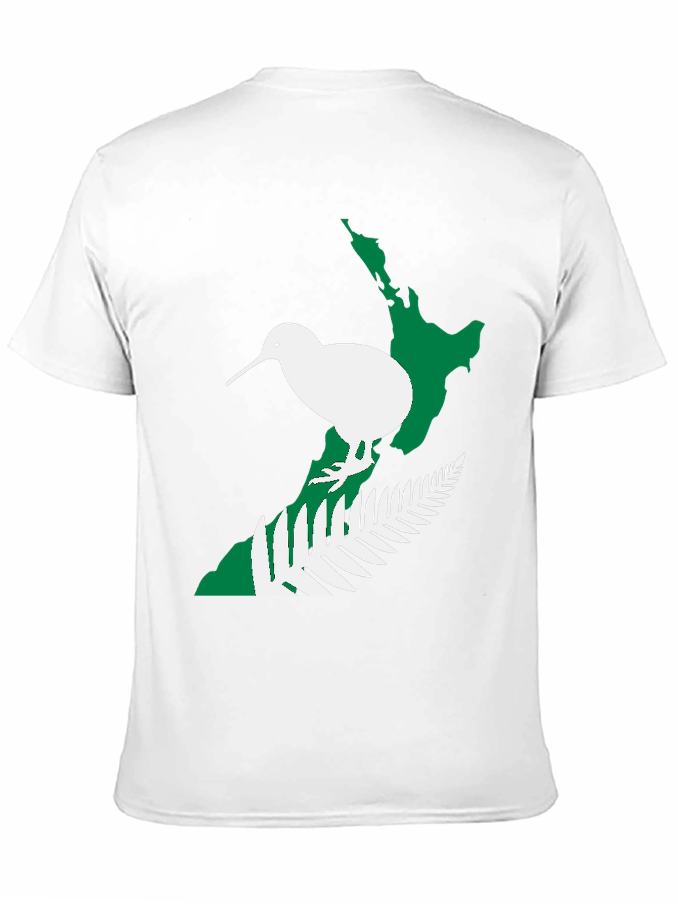 New Zealand Kiwi Bird & Fern T-Shirt