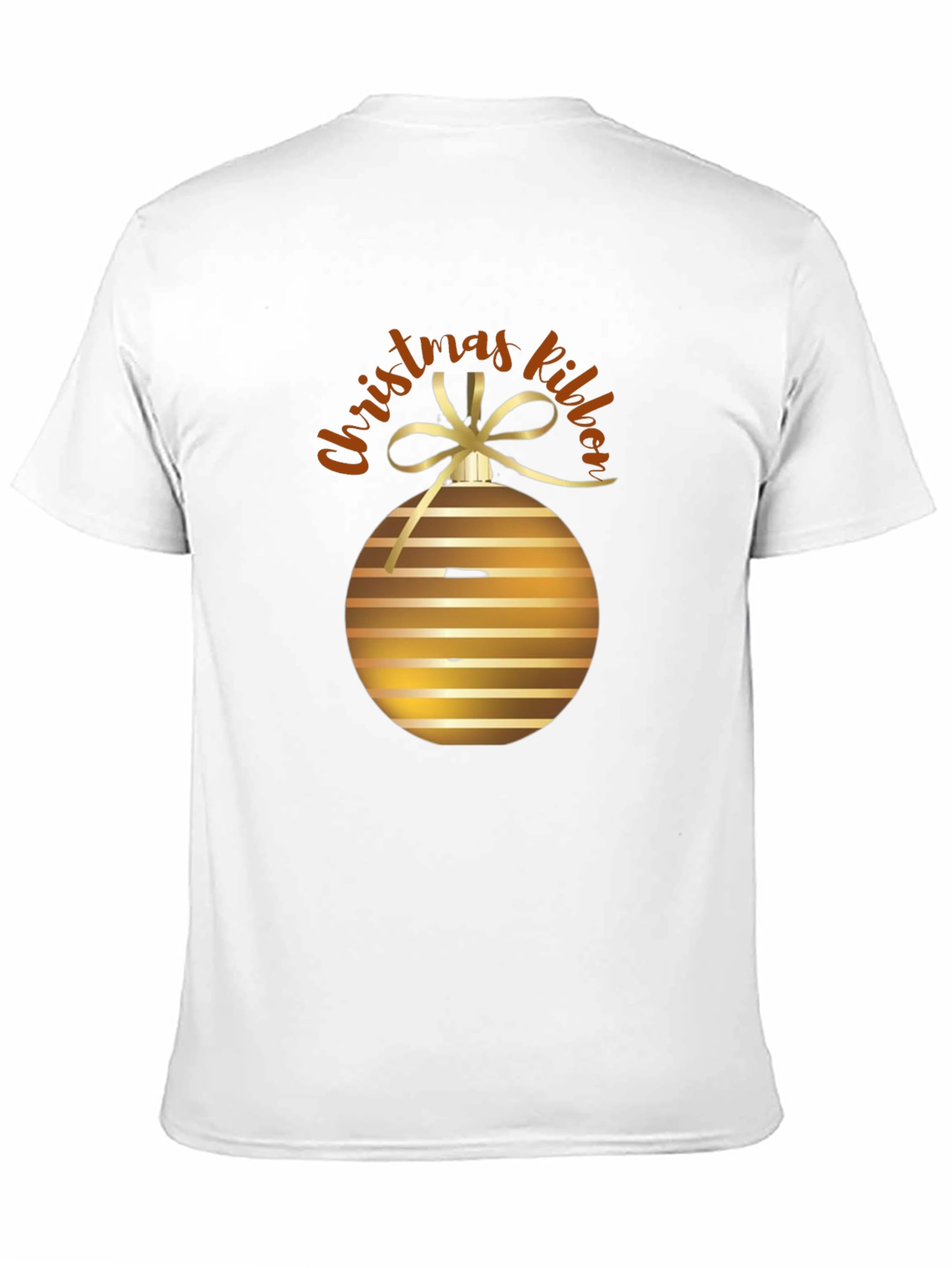 Christmas Ribbon Ornament T-Shirt