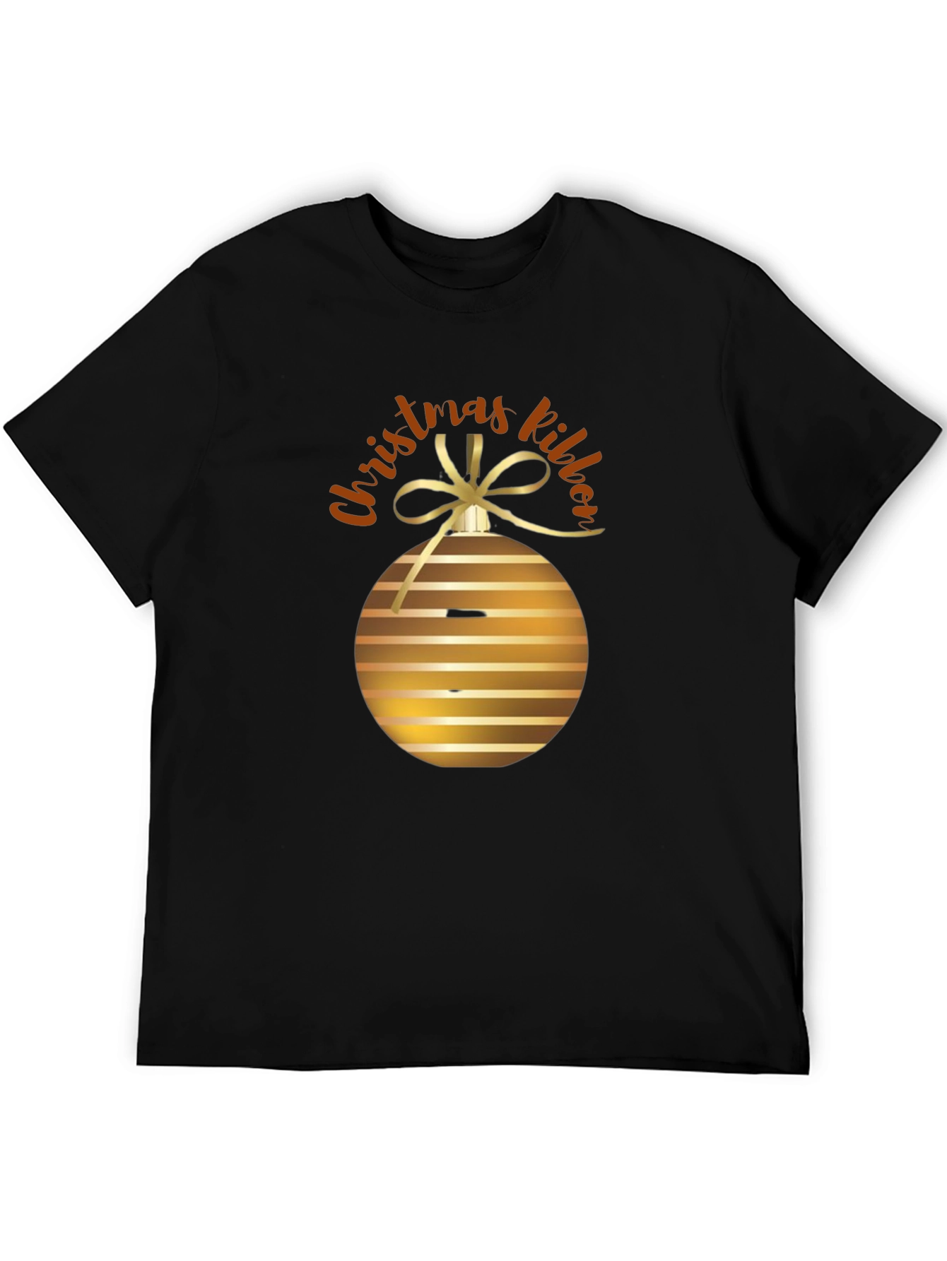 Christmas Ribbon Ornament T-Shirt