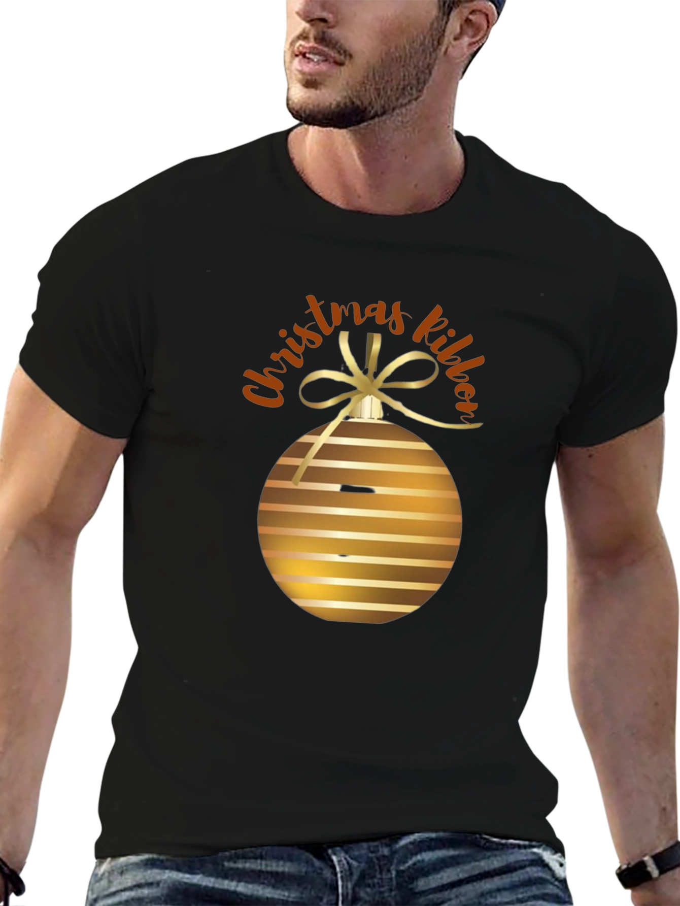 Christmas Ribbon Ornament T-Shirt