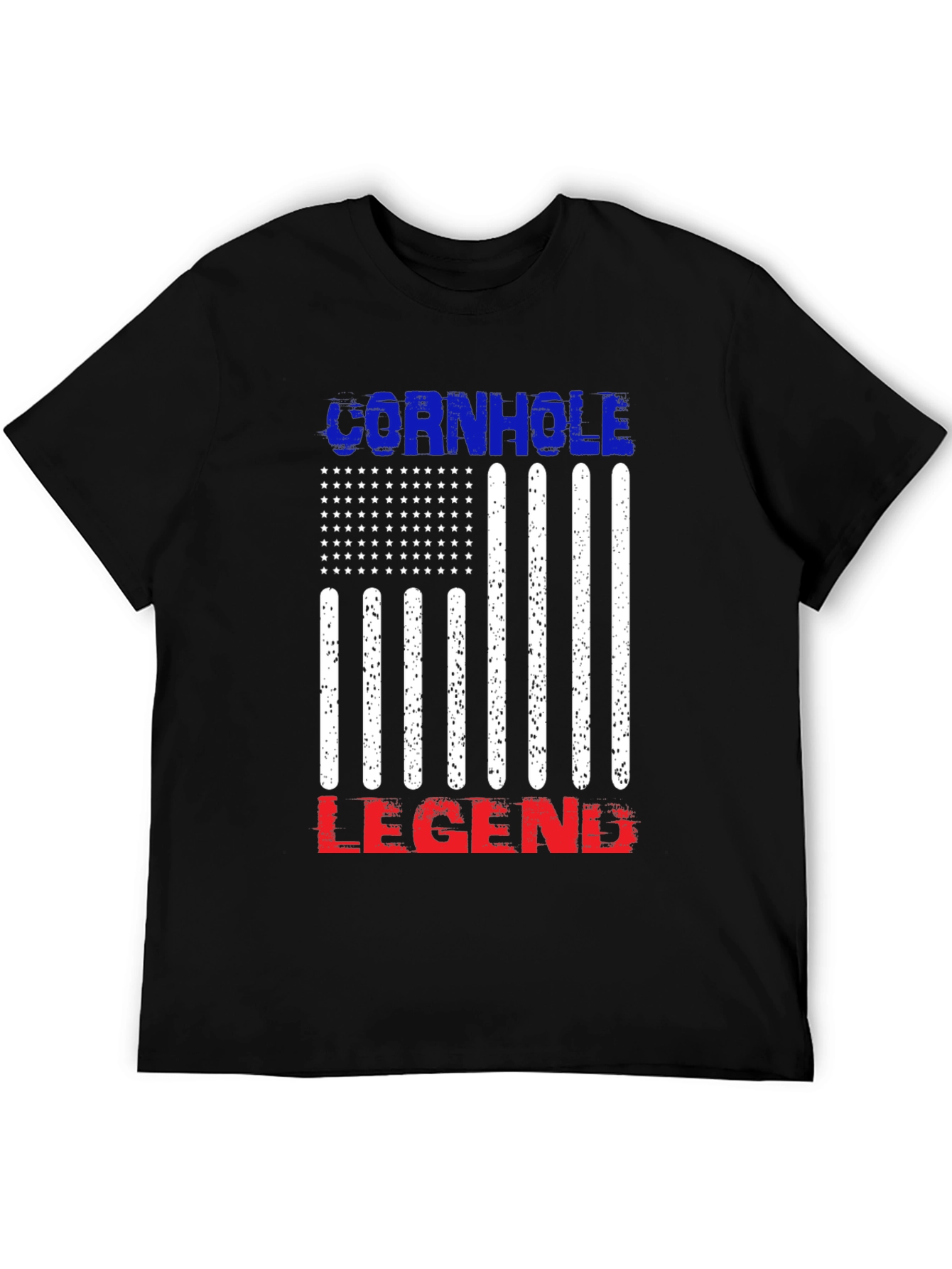 Cornhole Legend Patriotic Graphic Tee