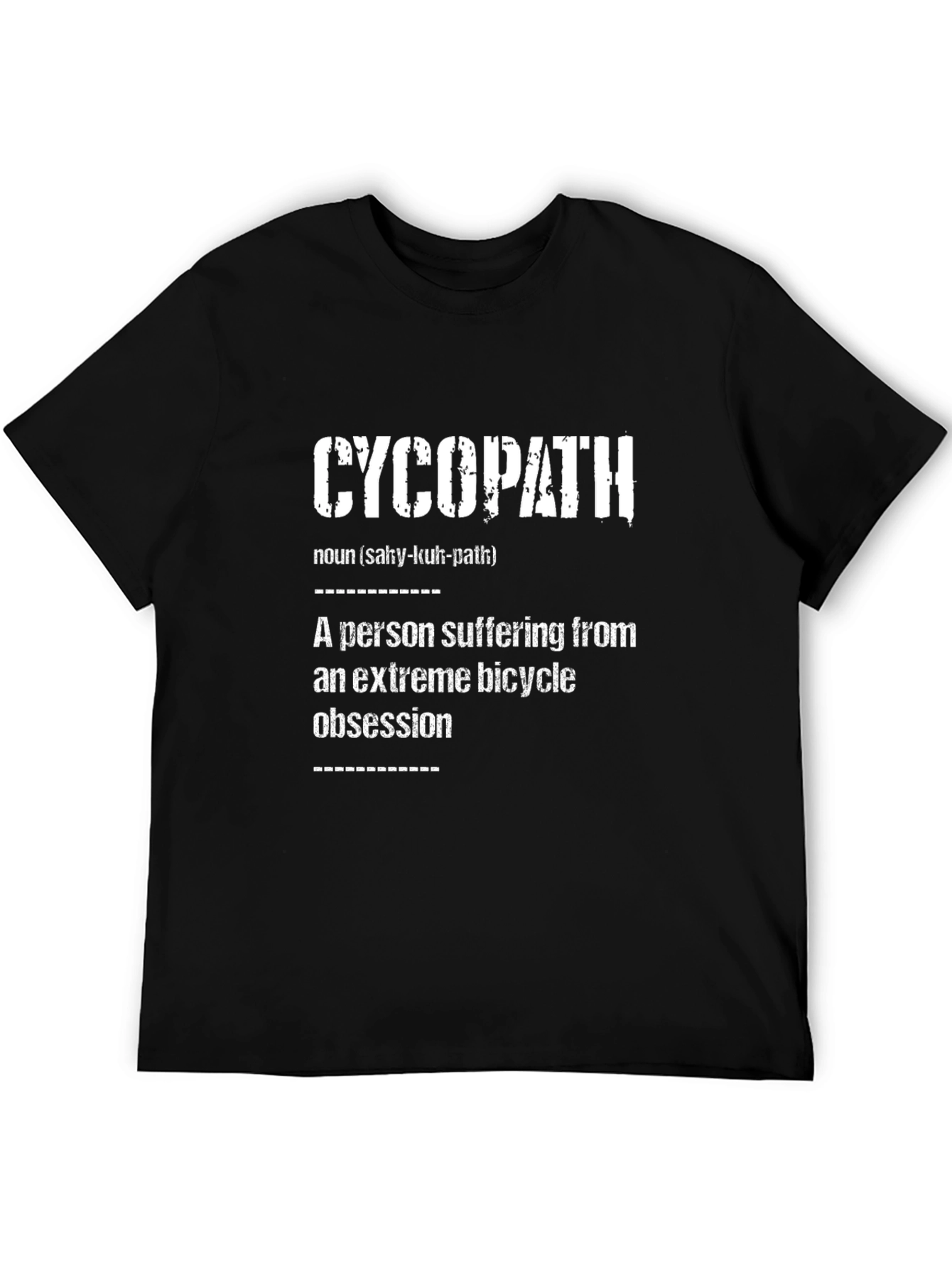 CycoPath T-Shirt - For Extreme Bicycle Obsession