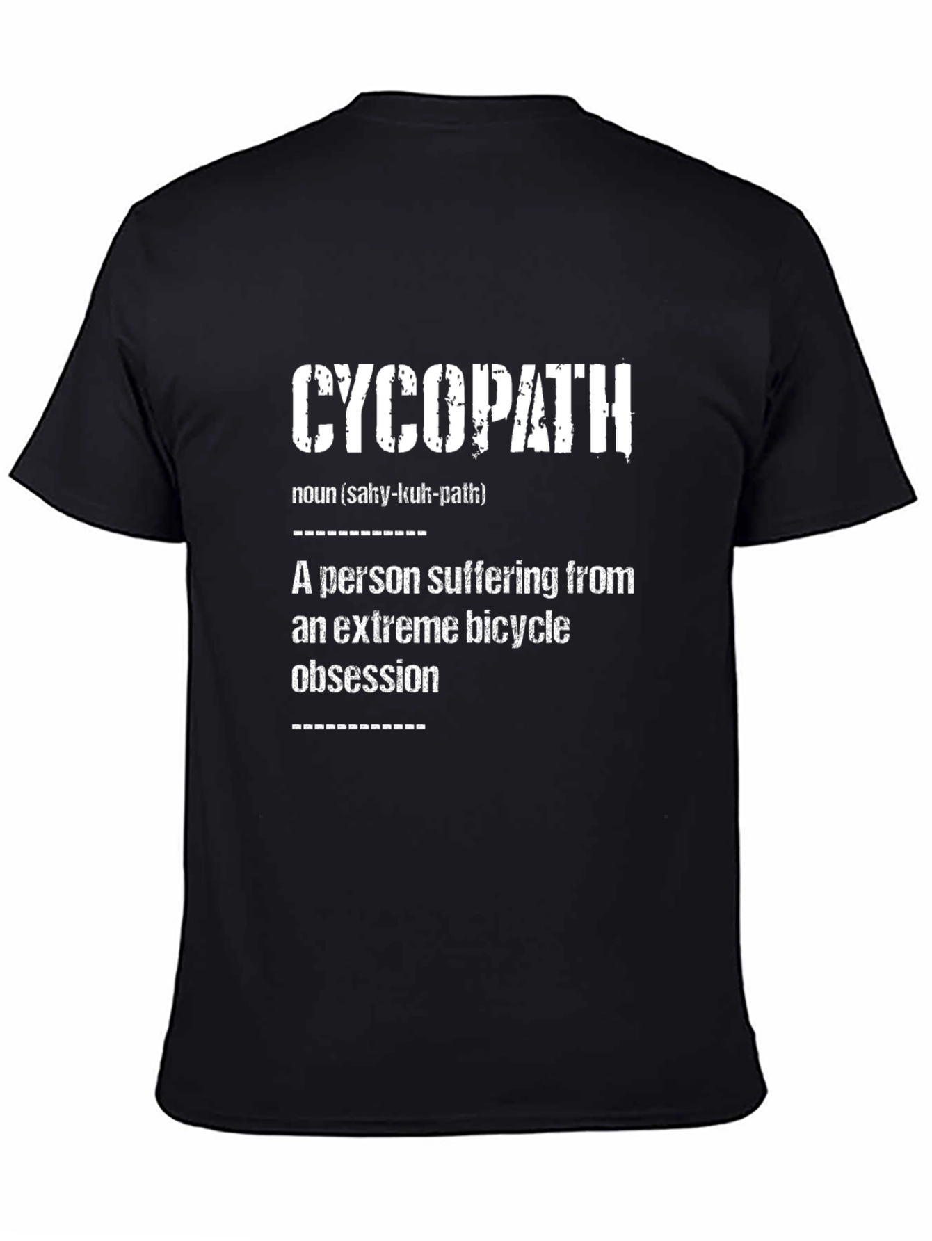 CycoPath T-Shirt - For Extreme Bicycle Obsession