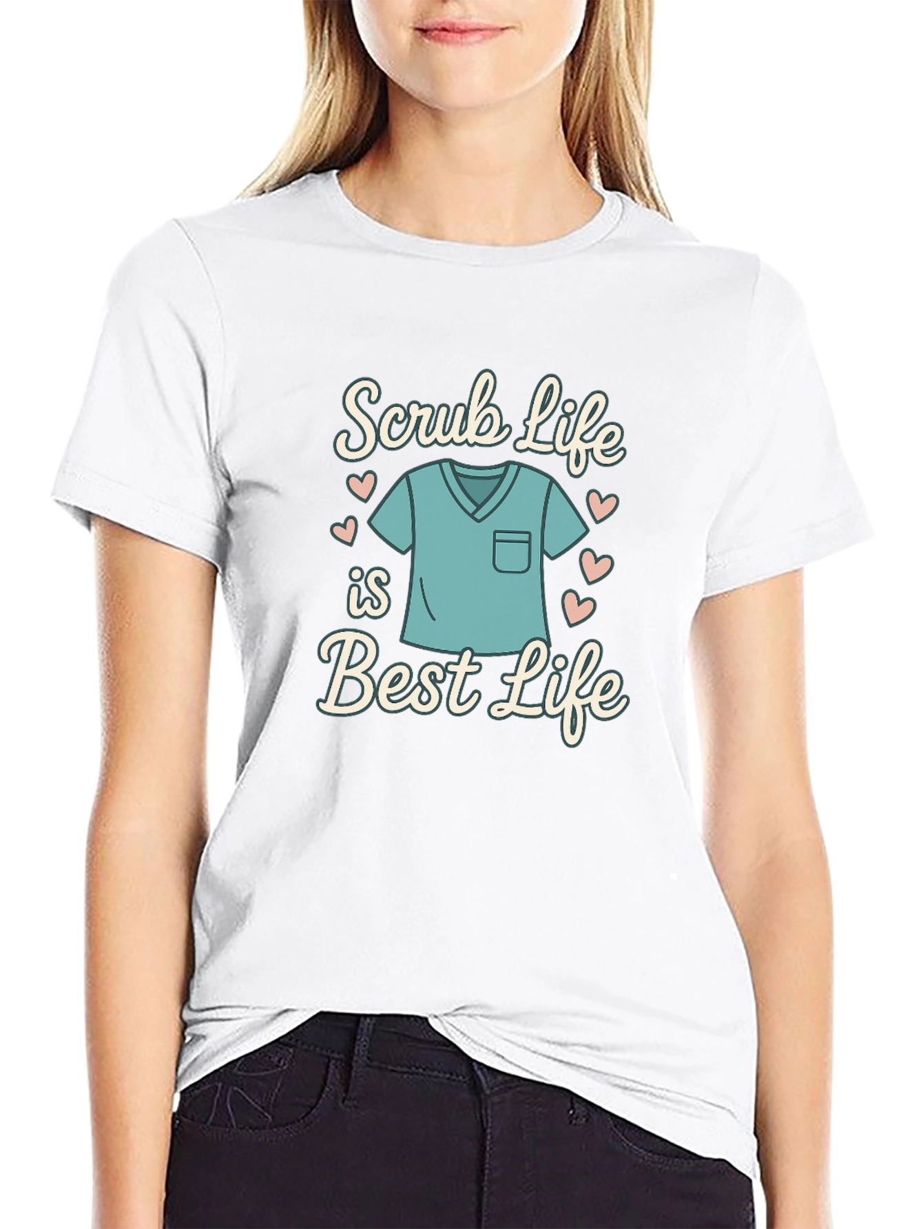Scrub Life is Best Life T-Shirt - Medical Apparel