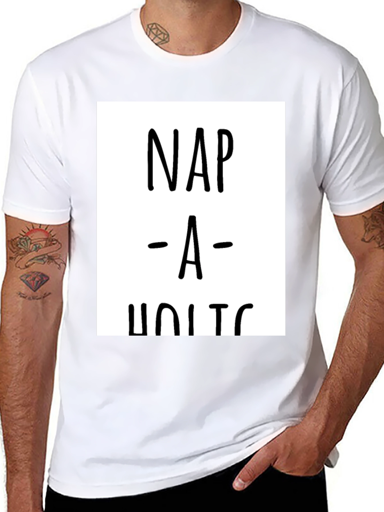 Nap-a-holic Graphic Tee - Comfort & Style