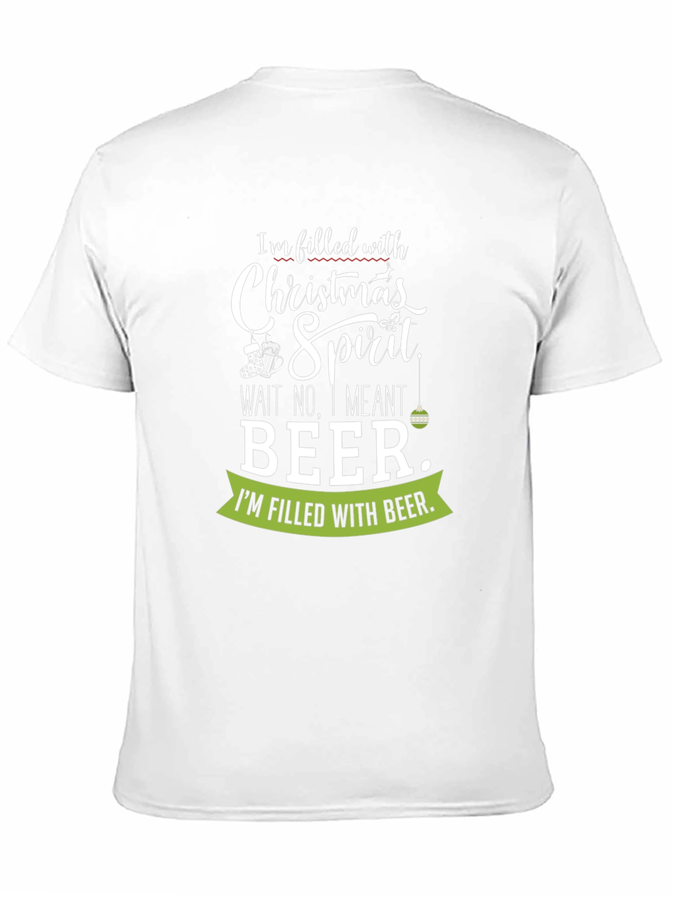 Christmas Spirit Beer T-Shirt