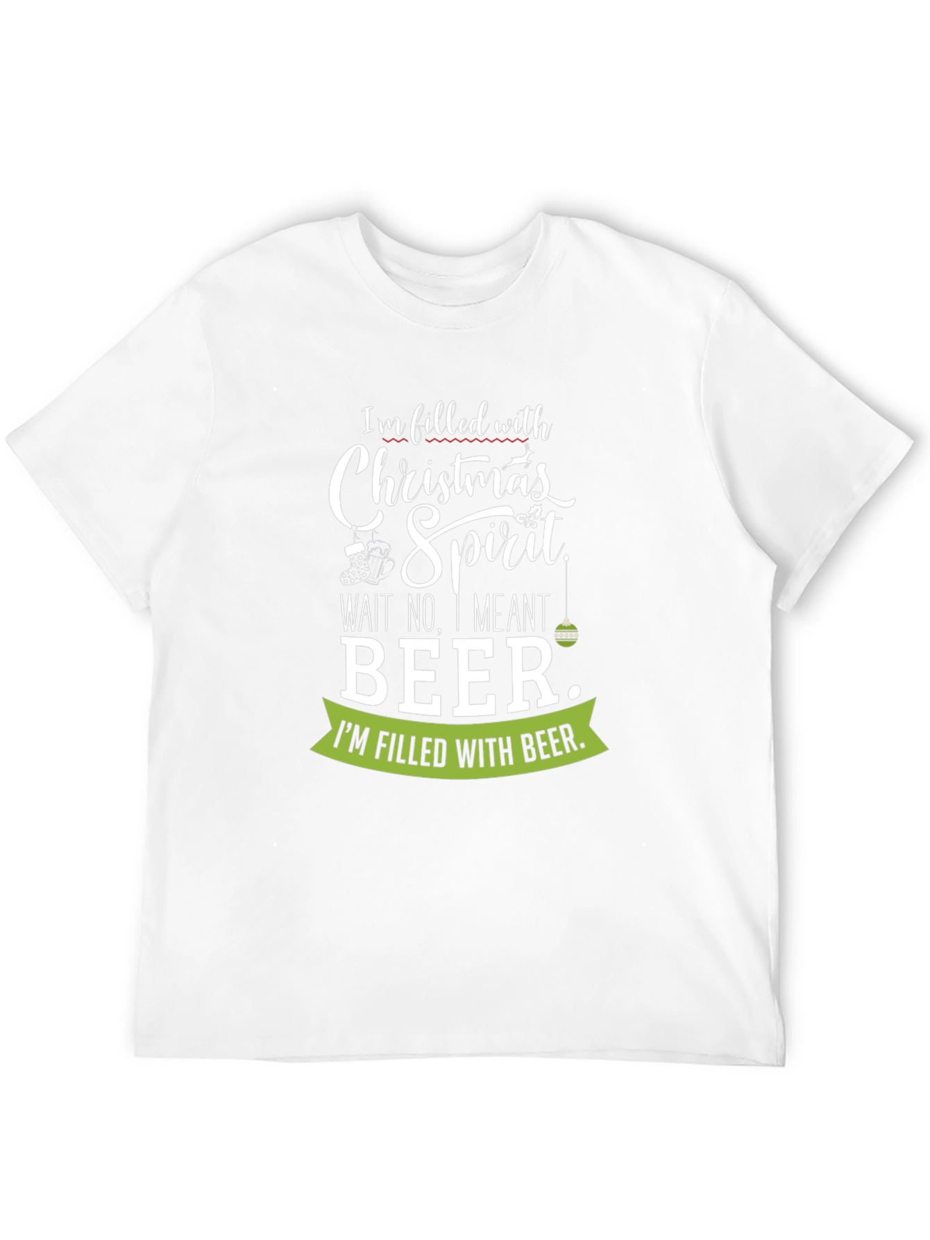 Christmas Spirit Beer T-Shirt