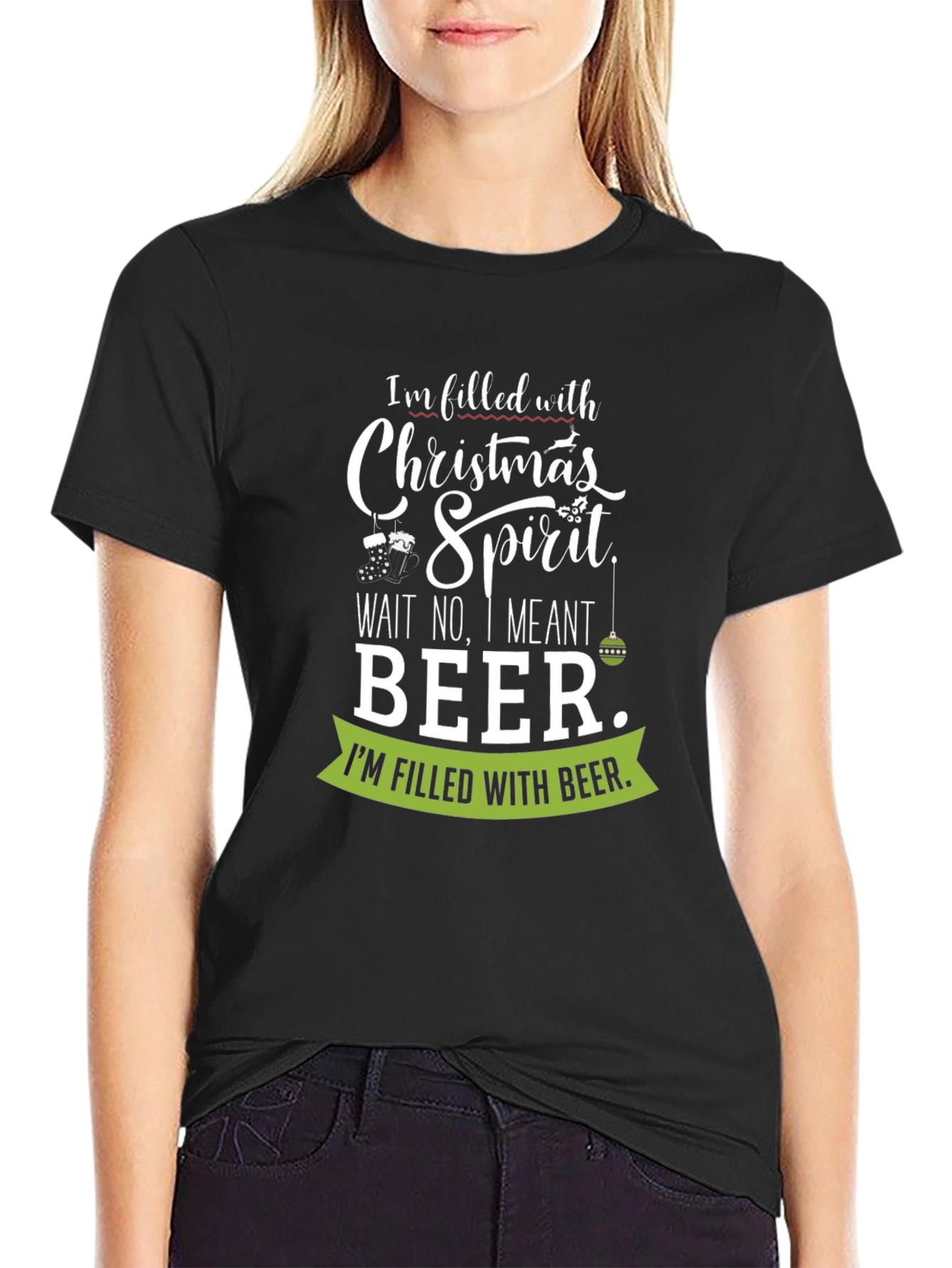 Christmas Spirit Beer T-Shirt