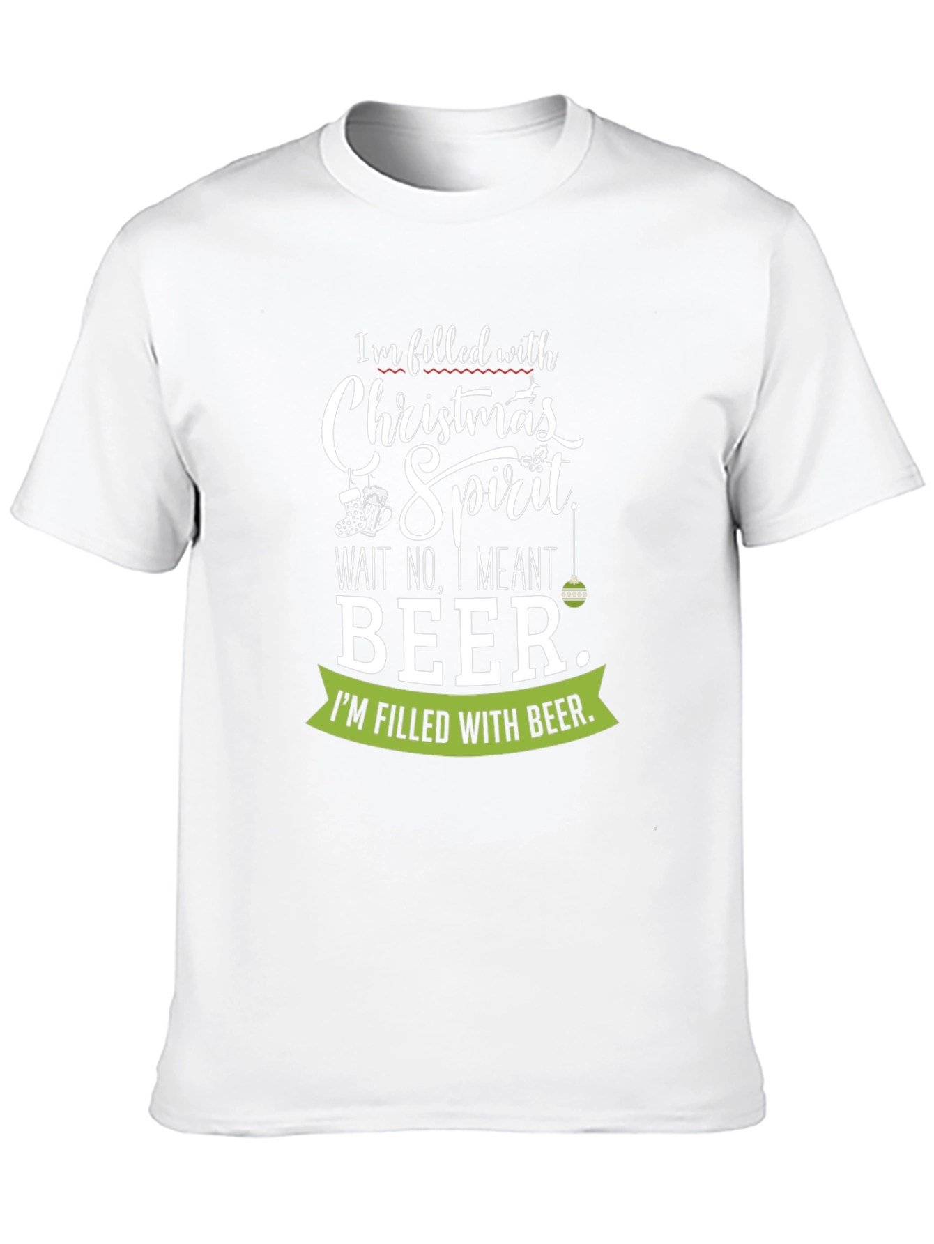 Christmas Spirit Beer T-Shirt