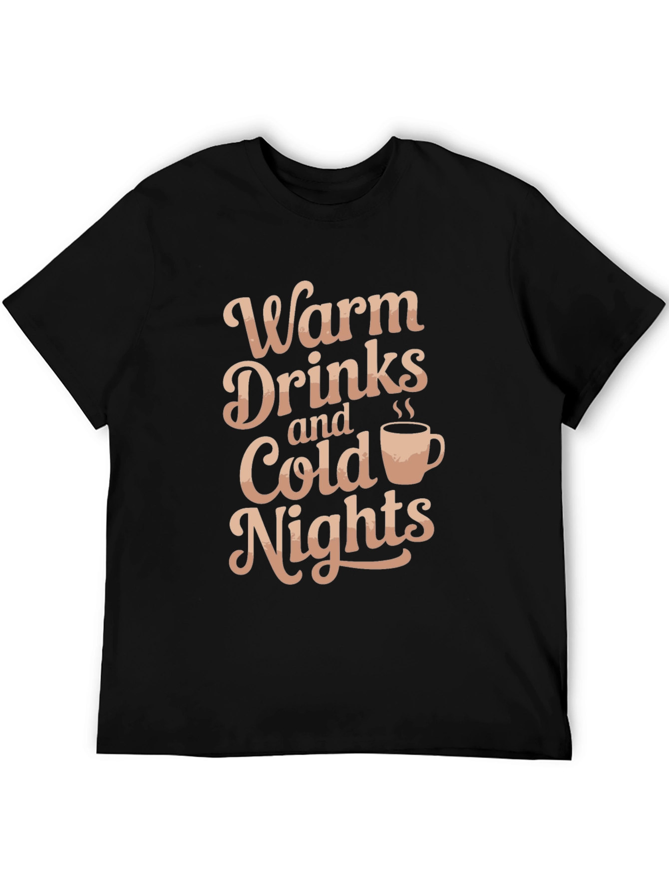 Warm Drinks & Cold Nights Graphic T-Shirt