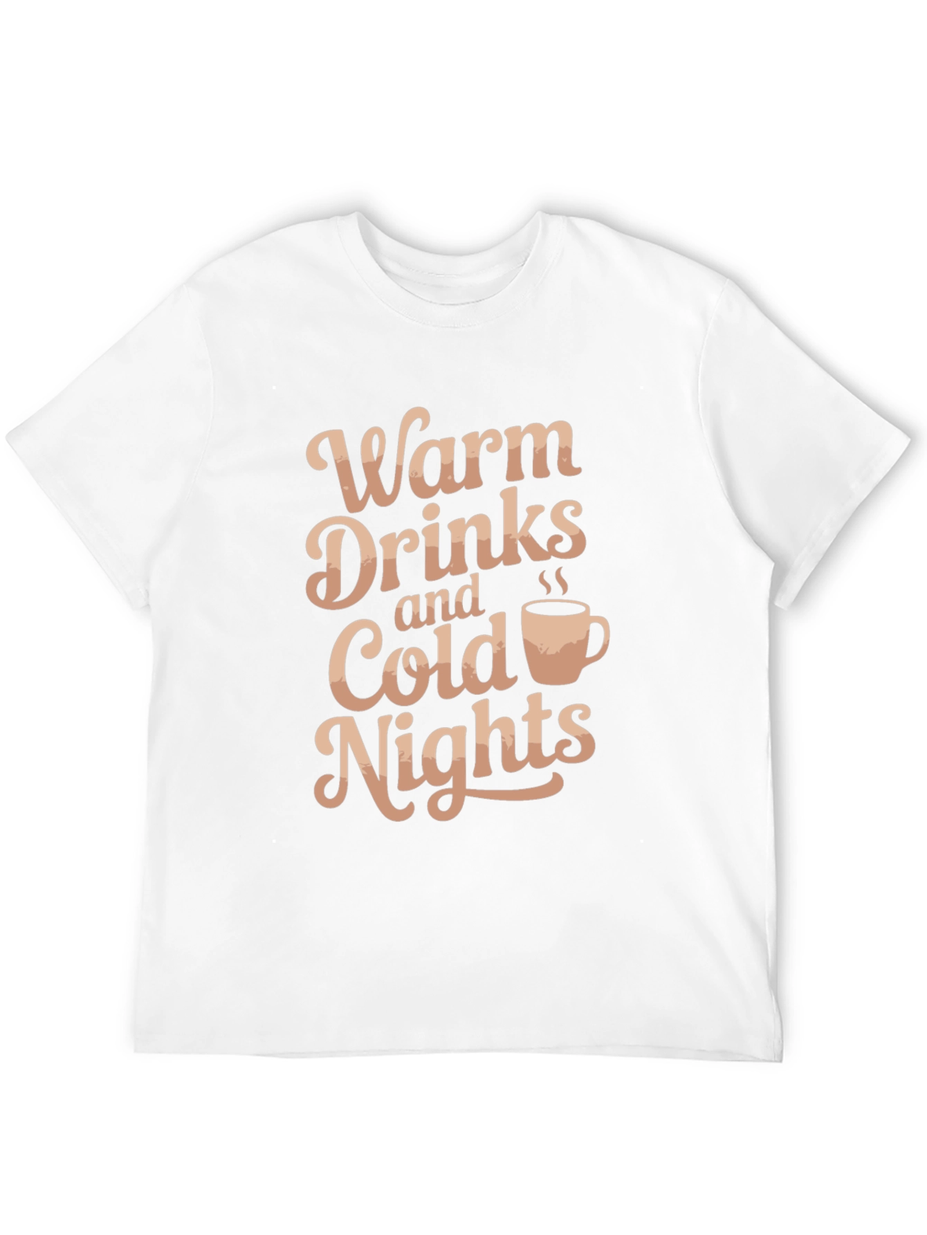 Warm Drinks & Cold Nights Graphic T-Shirt