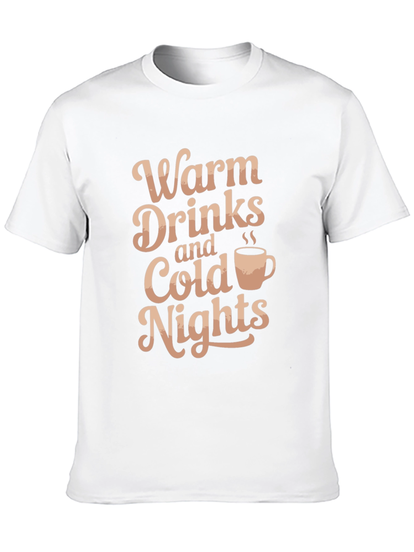 Warm Drinks & Cold Nights Graphic T-Shirt