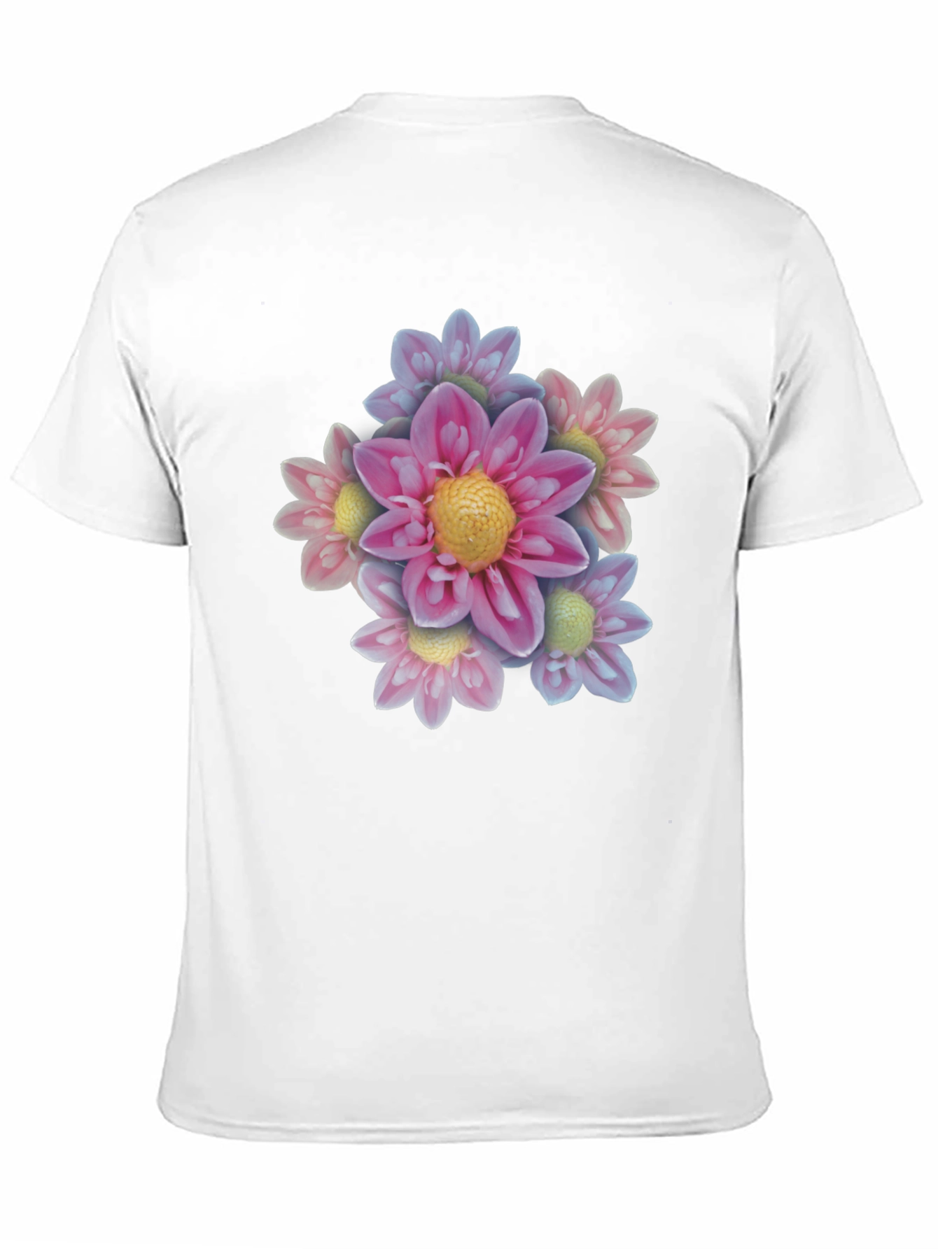 Floral Bouquet Black T-Shirt