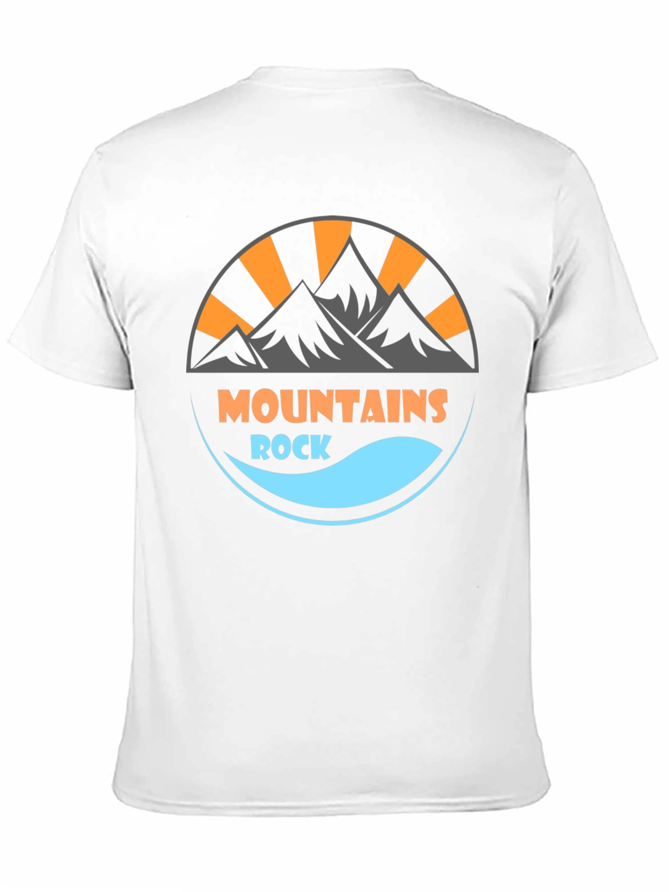 Mountains Rock Graphic Tee - Adventure Awaits!