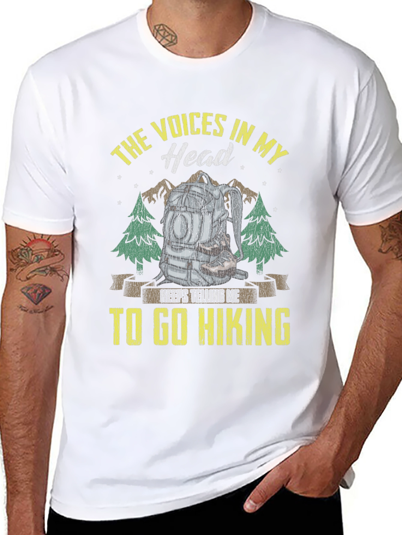 Hiking Adventure T-Shirt: Voices in My Head