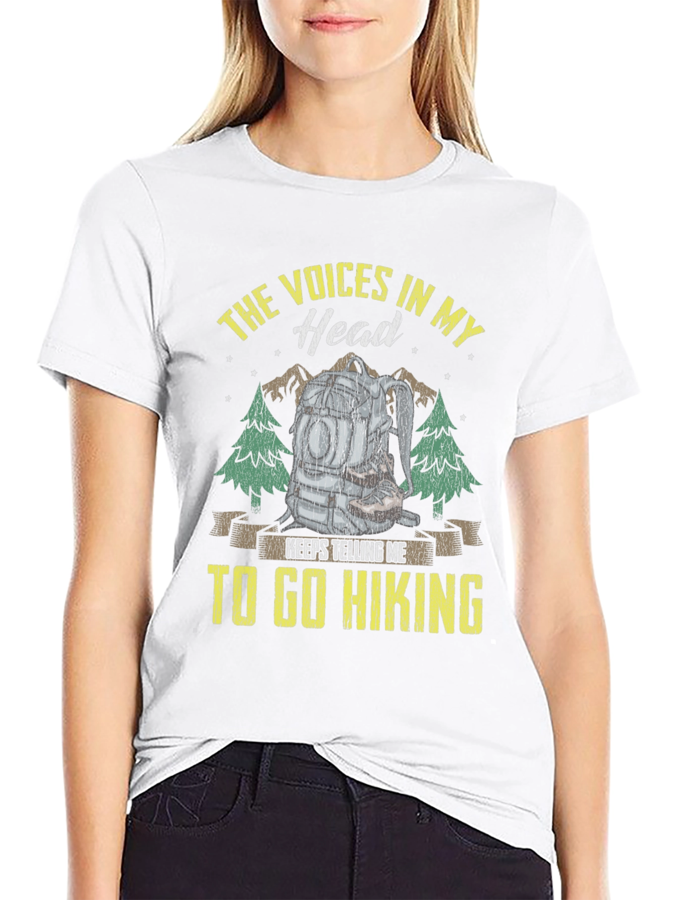 Hiking Adventure T-Shirt: Voices in My Head