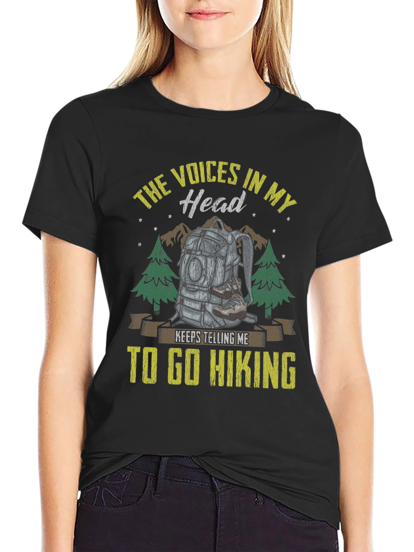 Hiking Adventure T-Shirt: Voices in My Head