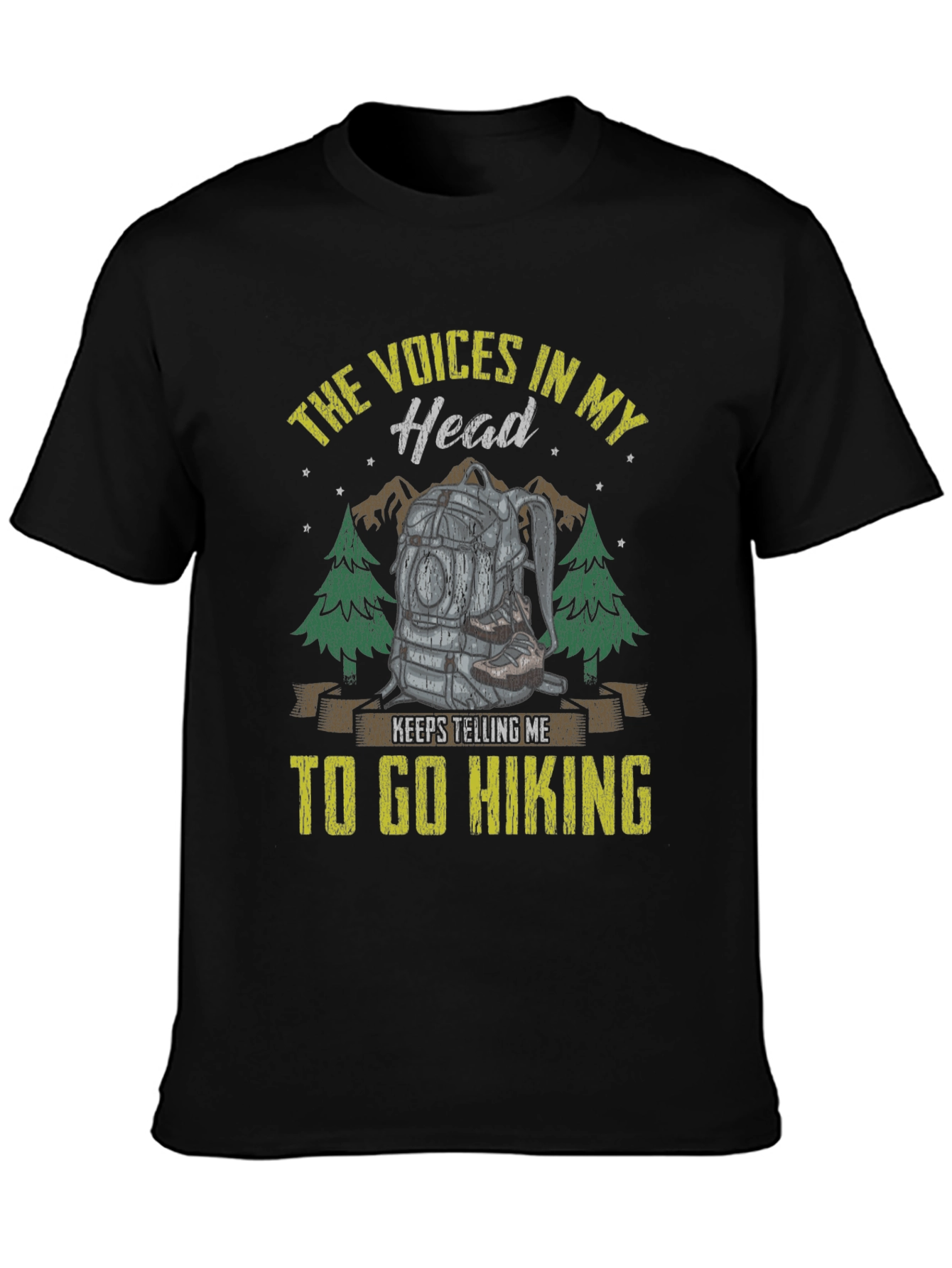 Hiking Adventure T-Shirt: Voices in My Head