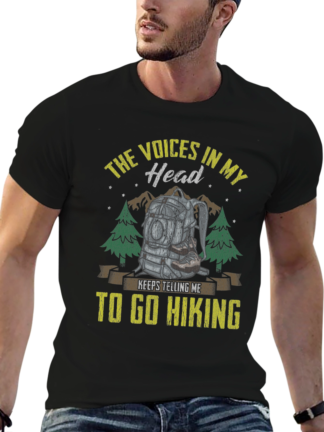 Hiking Adventure T-Shirt: Voices in My Head
