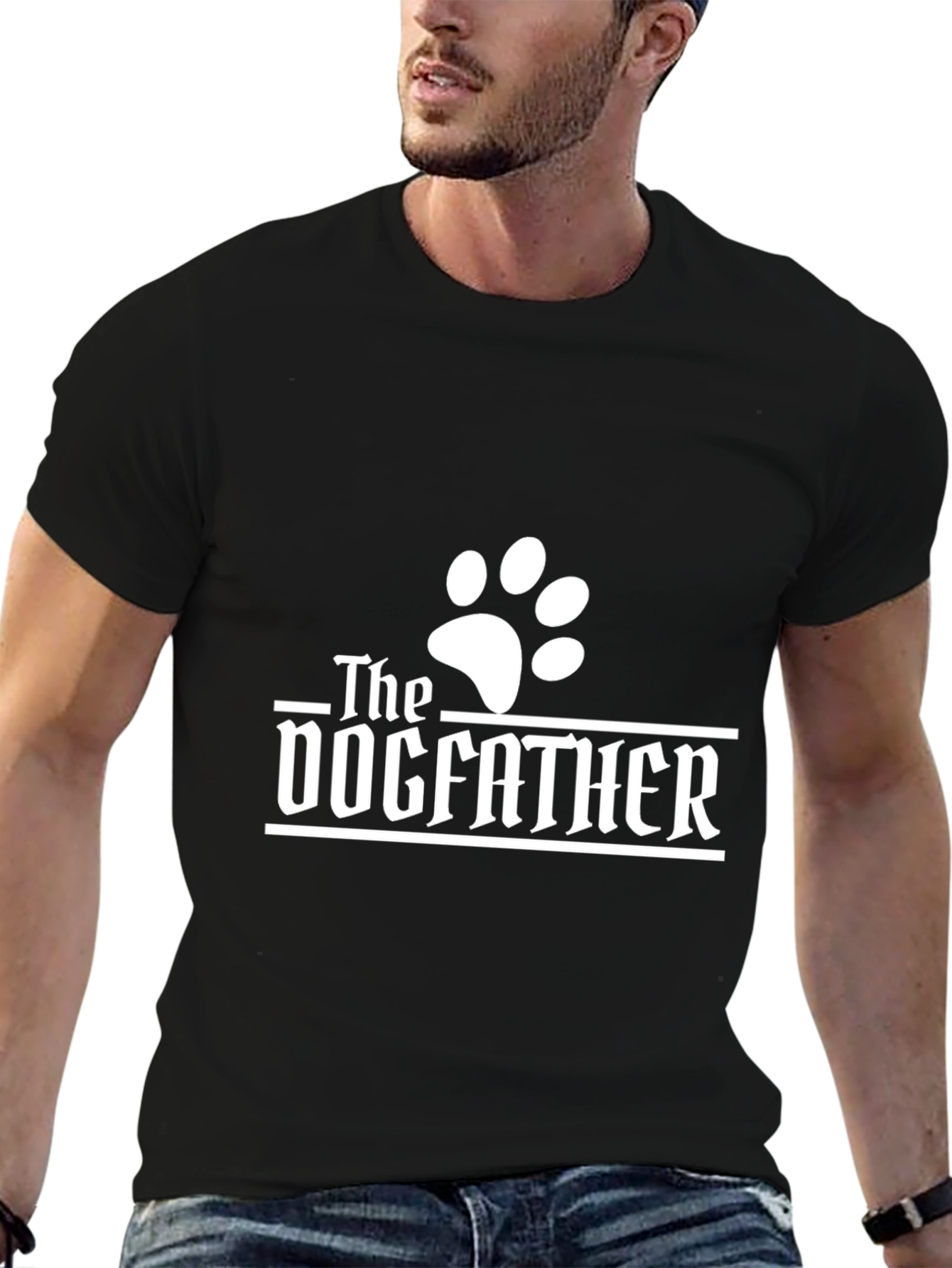 The Dogfather T-Shirt - Funny Pet Lover Tee