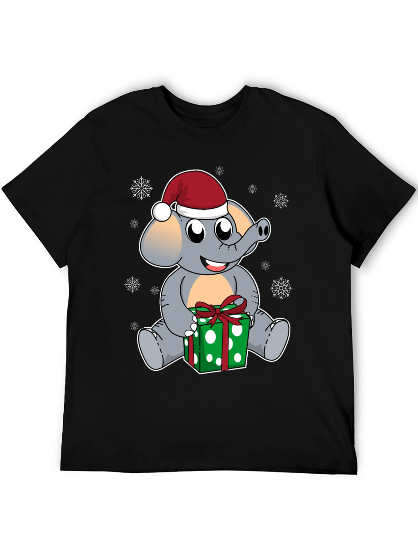 Holiday Elephant Graphic Tee