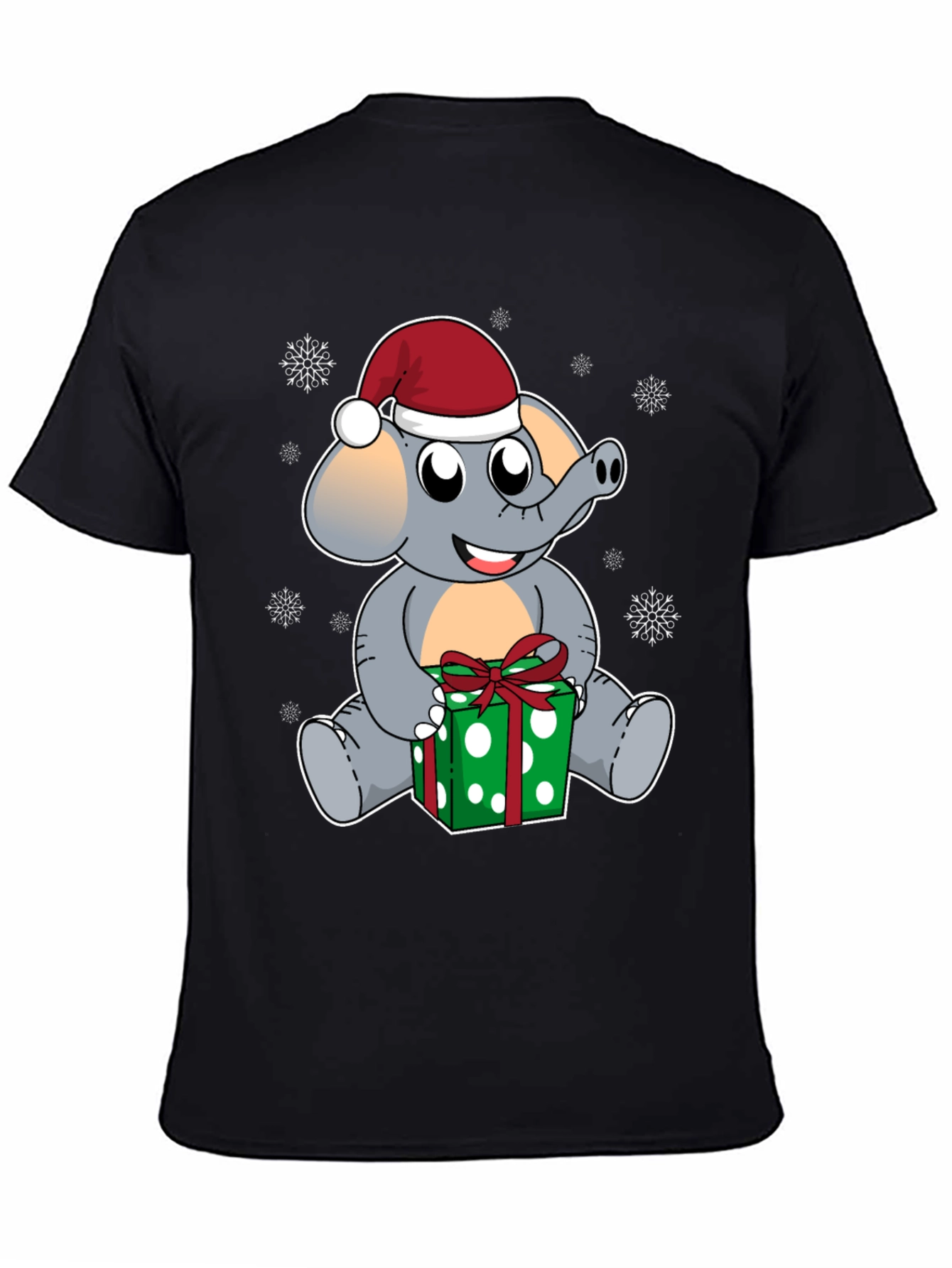 Holiday Elephant Graphic Tee
