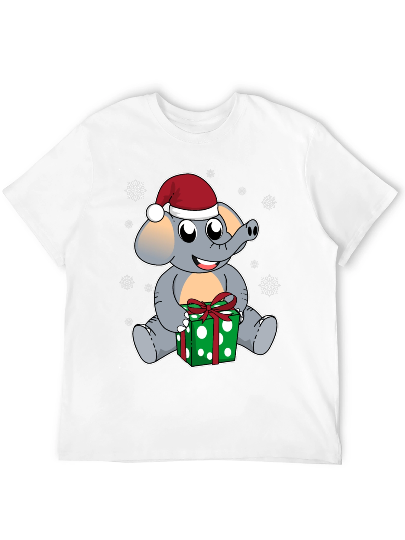 Holiday Elephant Graphic Tee