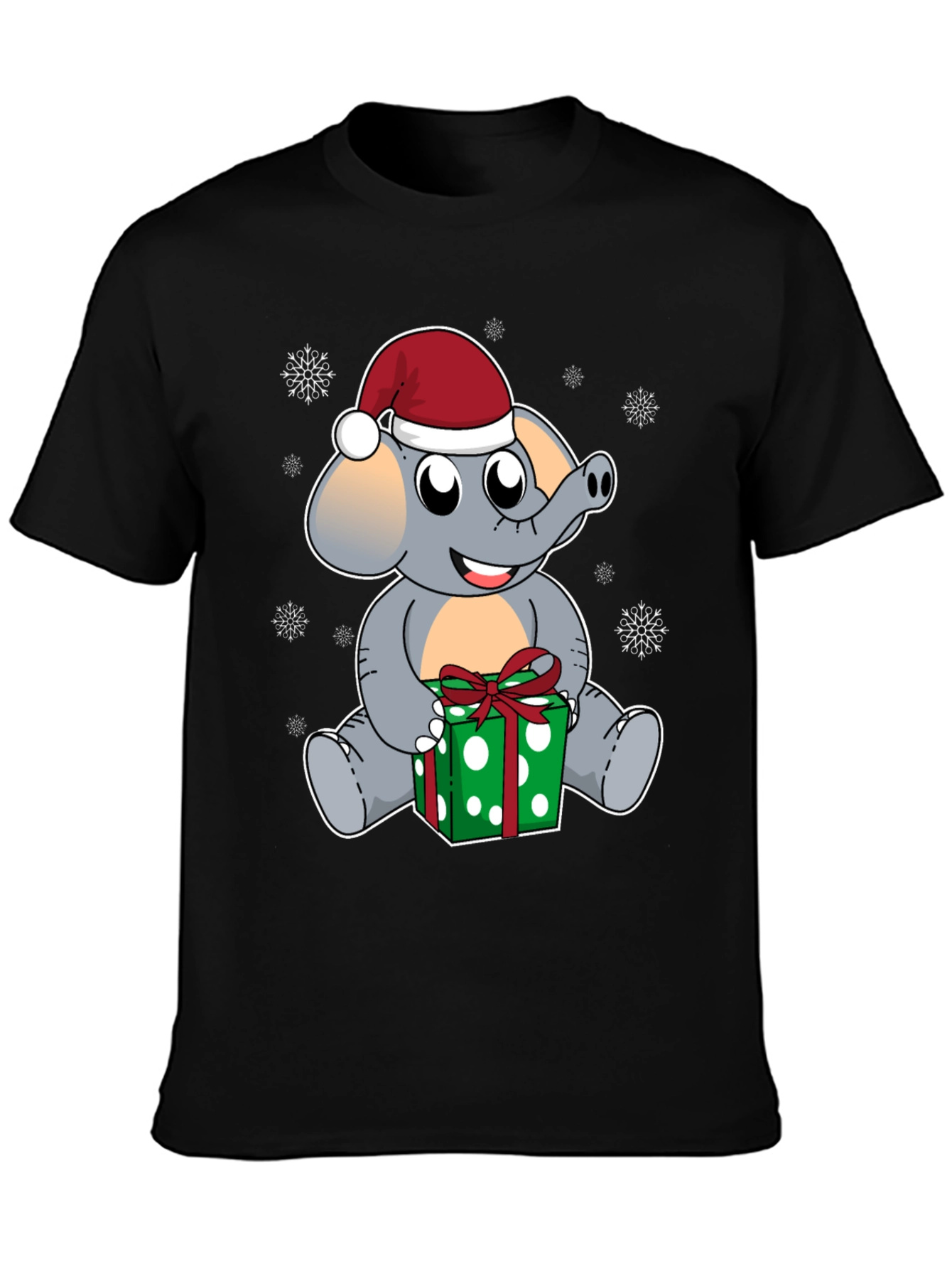Holiday Elephant Graphic Tee